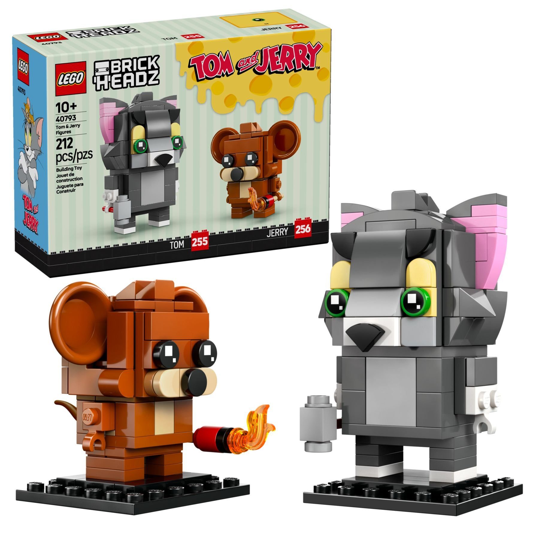 LEGO® LEGO® BrickHeadz 40793 Tom & Jerry Konstruktionsspielsteine günstig online kaufen
