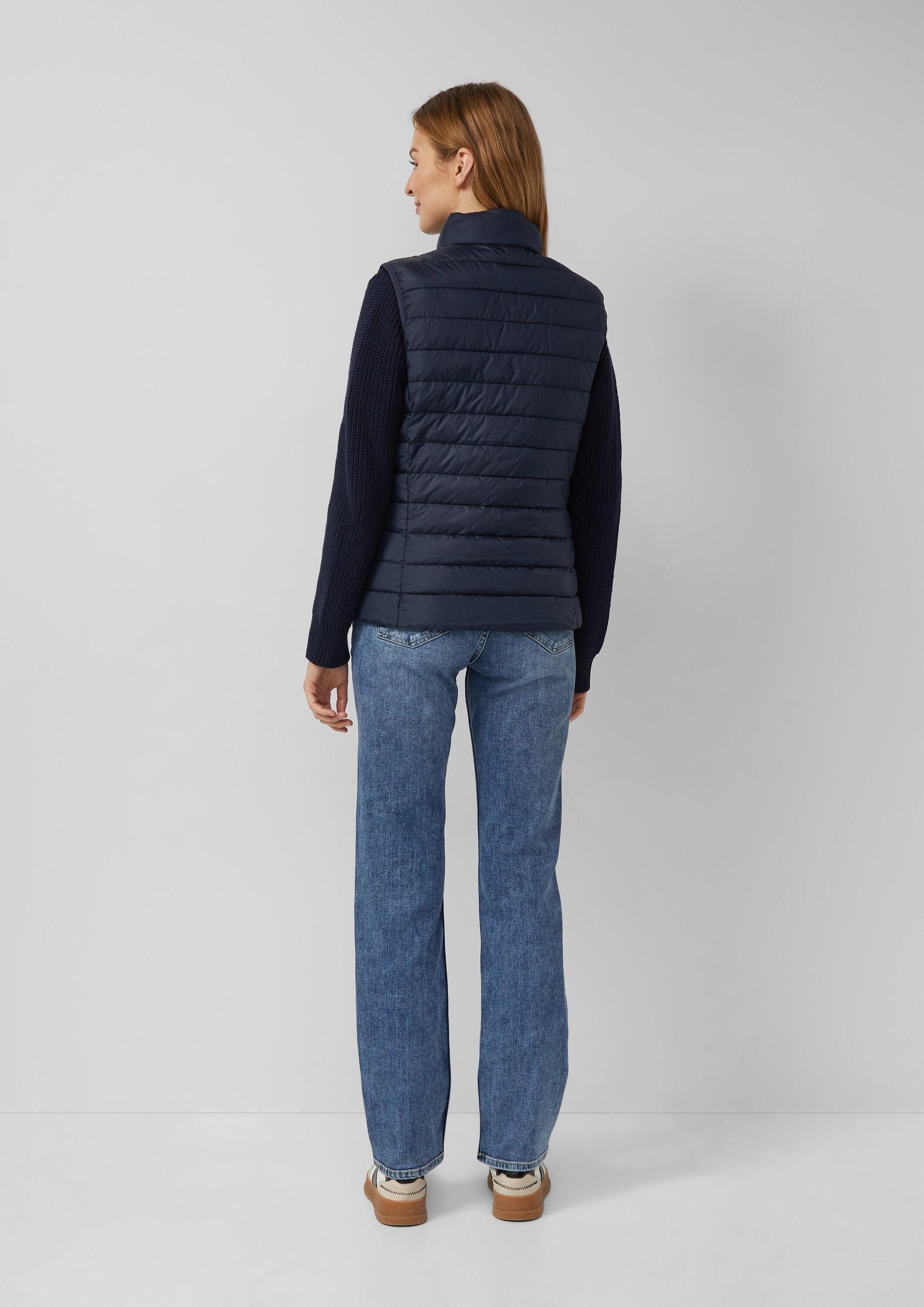 s.Oliver Outdoorjacke Outdoor-Weste Leichte Steppweste mit Packfunktion – Bild 3 von 5