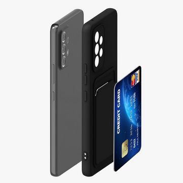 kwmobile Handyhülle Hülle für Samsung Galaxy A53 5G, Handyhülle mit Fach für Karten - Handy Cover Case