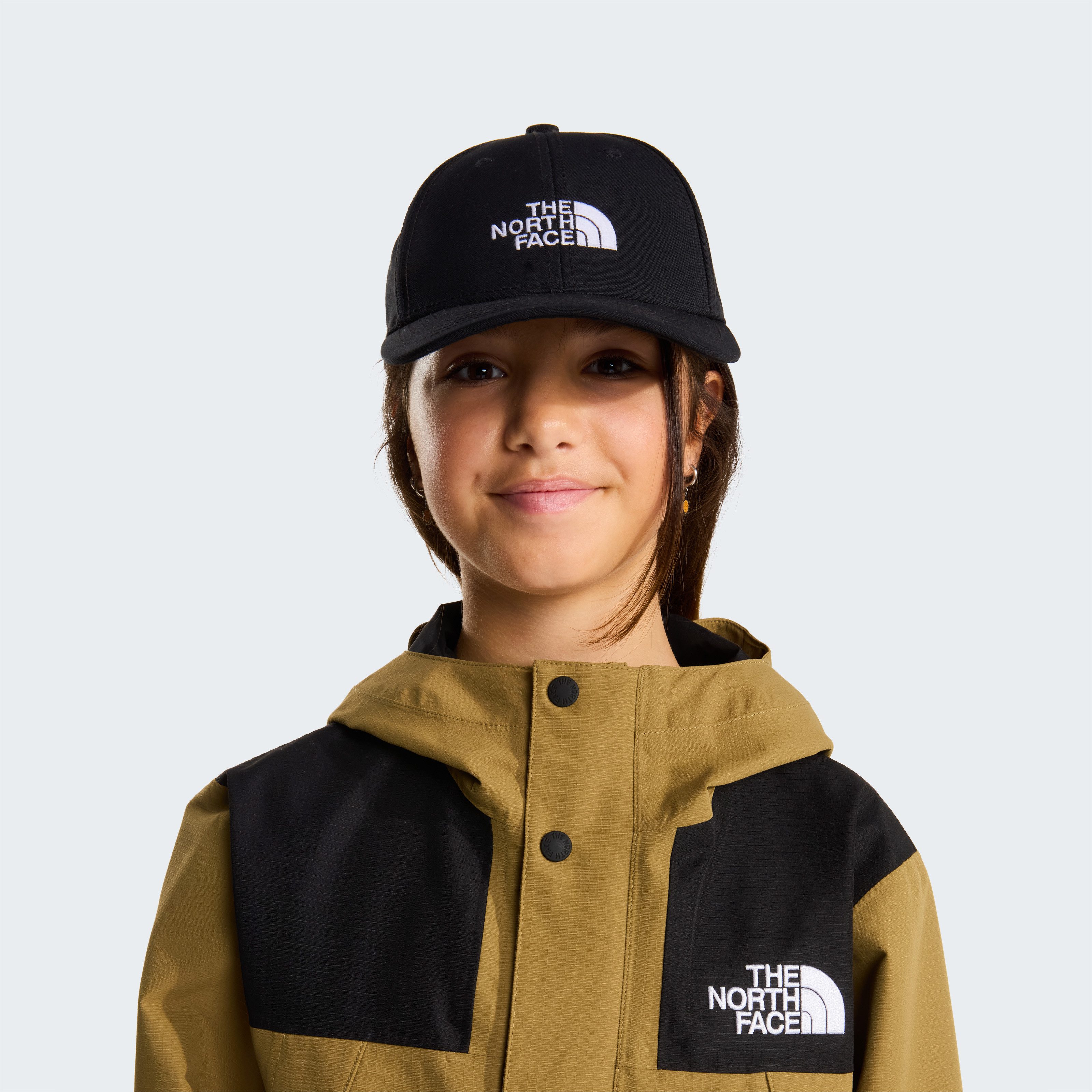 The North Face Baseball Cap KIDS CLASSIC RECYCLED 66 HAT sportlicher Stil, aus Polyester