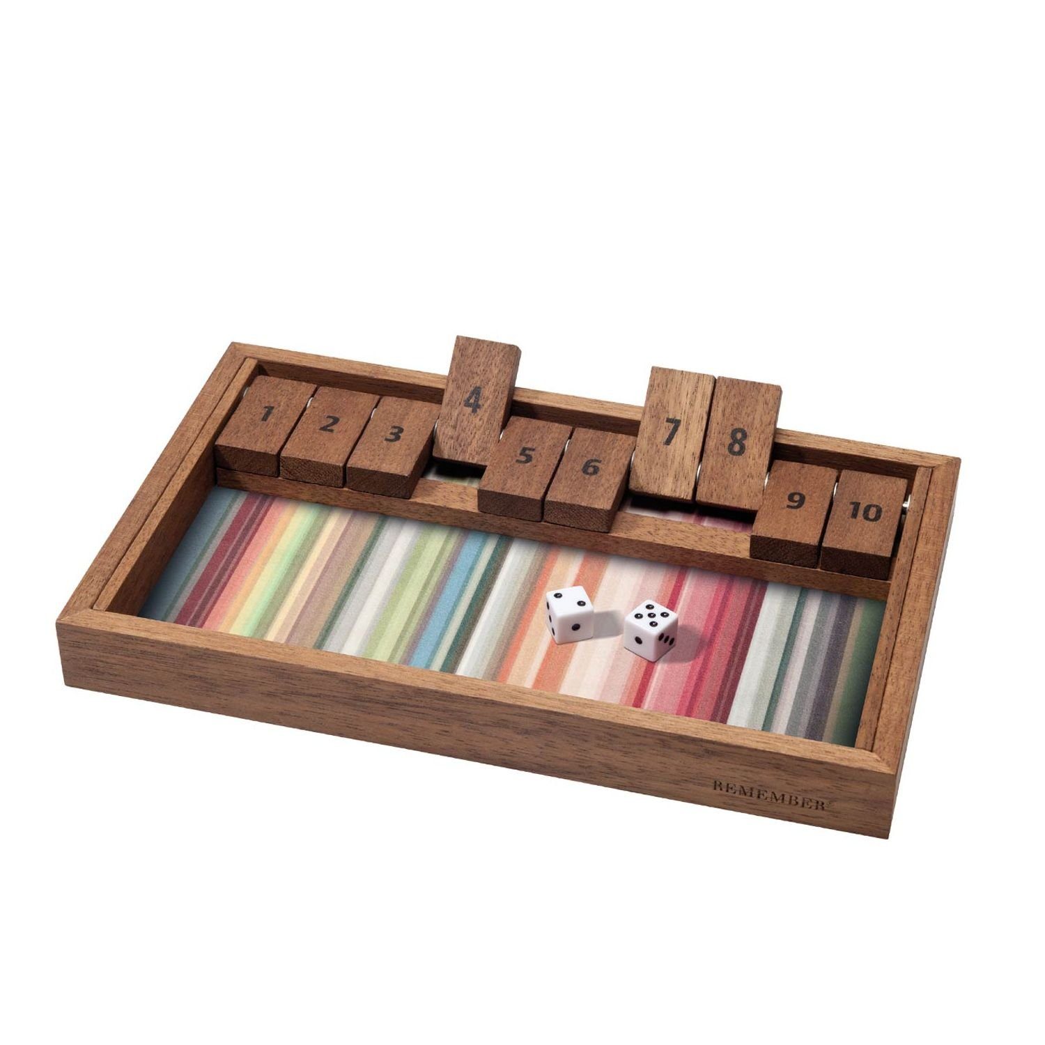 Remember Spiel Würfelspiel Shut the Box. € 29,90