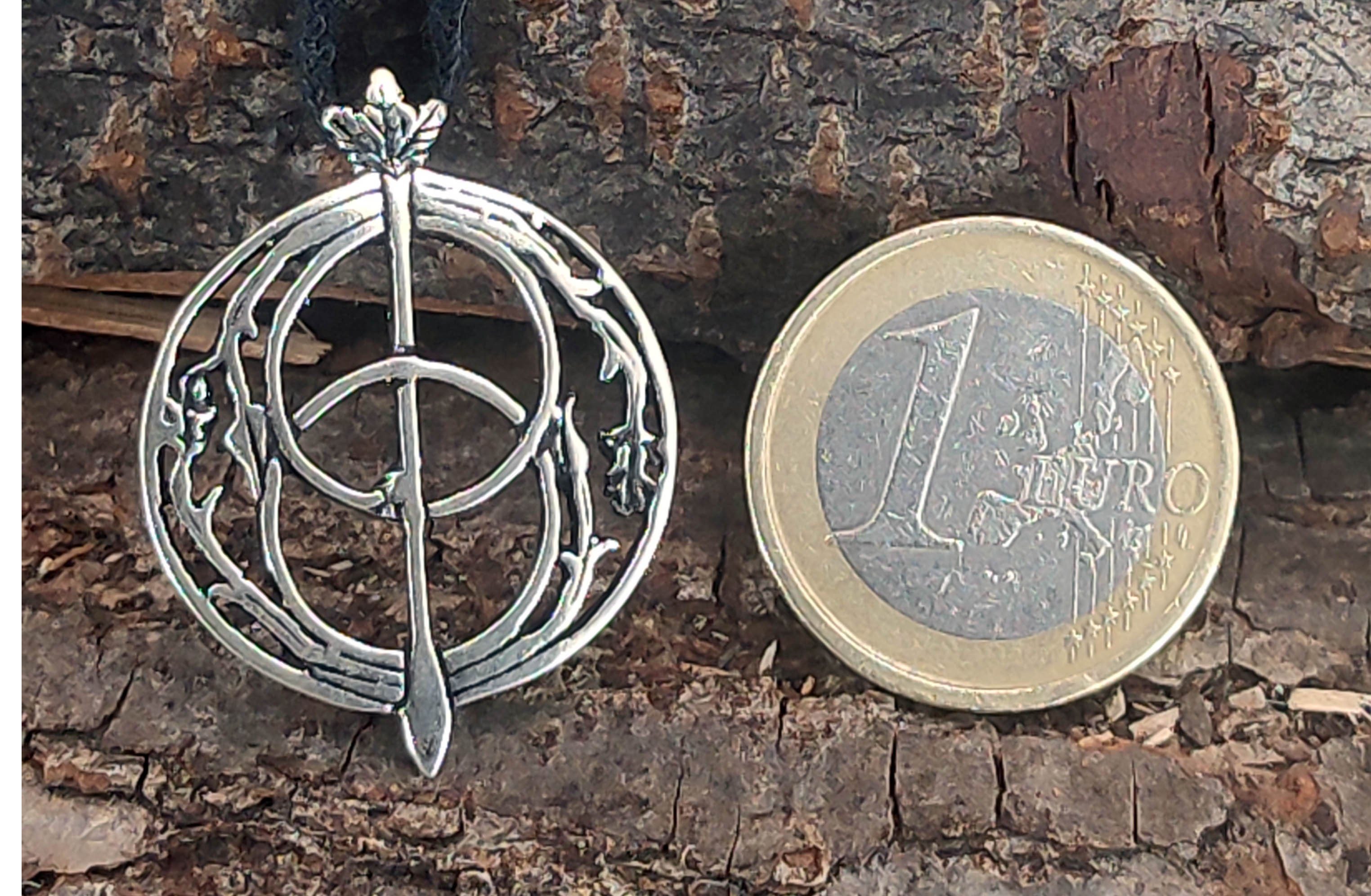 Kiss Avalon Brunnen Dimensions Silber Tor Chalice Kettenanhänger Leather of 925 Well Anhänger Kelten