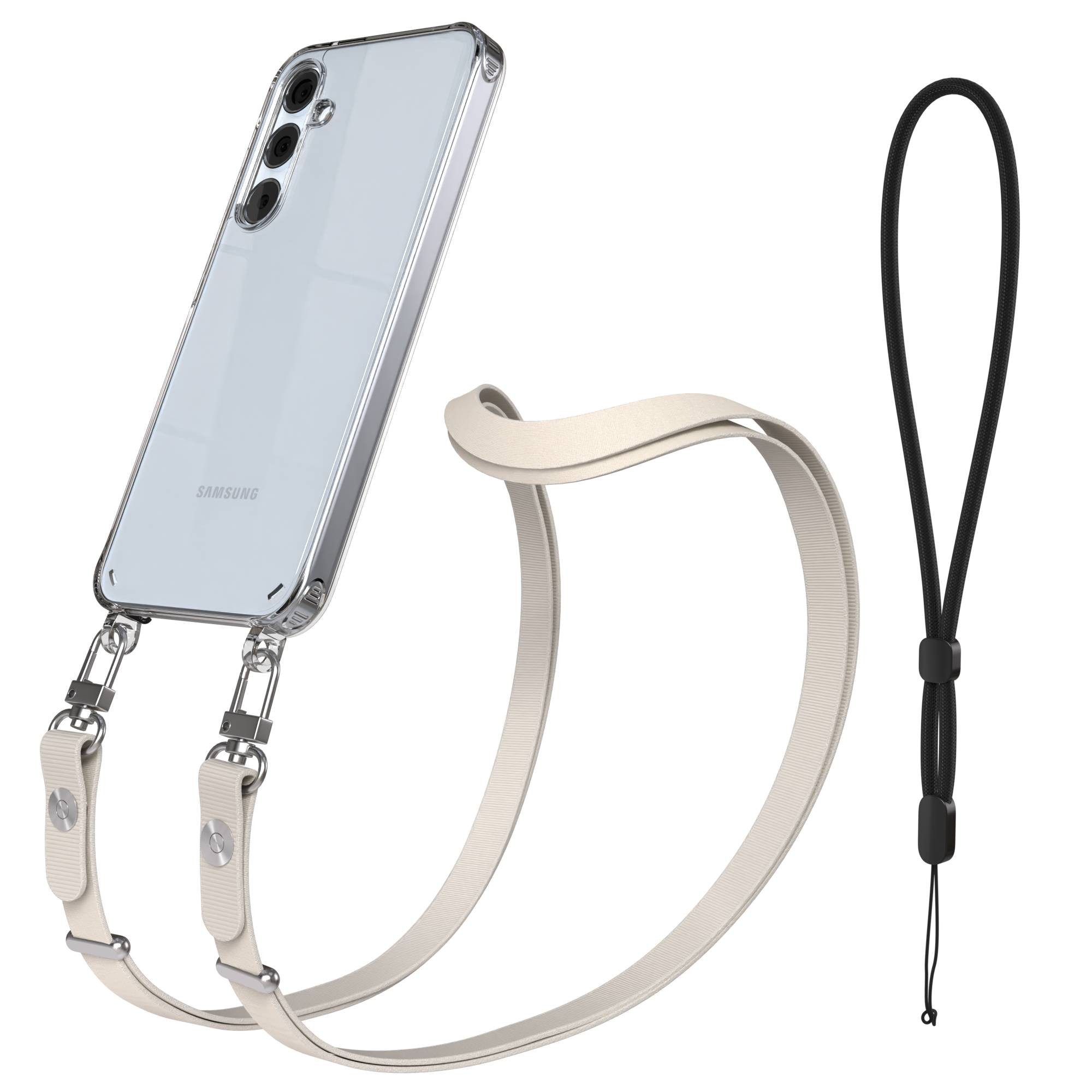 Handykette für Samsung Galaxy A35 Handyhülle mit Handyband magnetisch