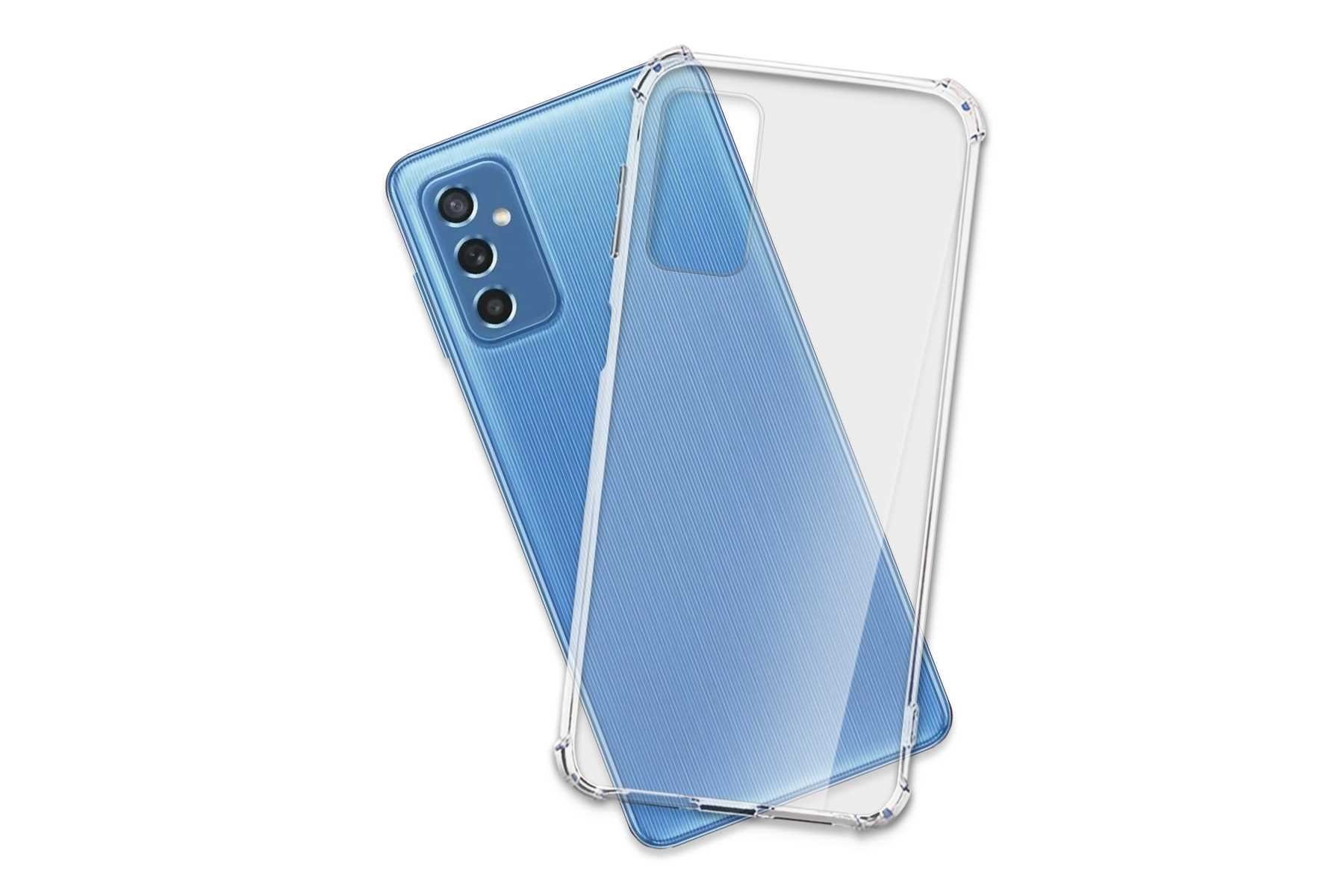mtb more energy Smartphone-Hülle Clear Armor Case für Samsung Galaxy M52 5G (M526), Transparente TPU Schutzhülle Case Backcover mit Anti-Shock Verstärkung