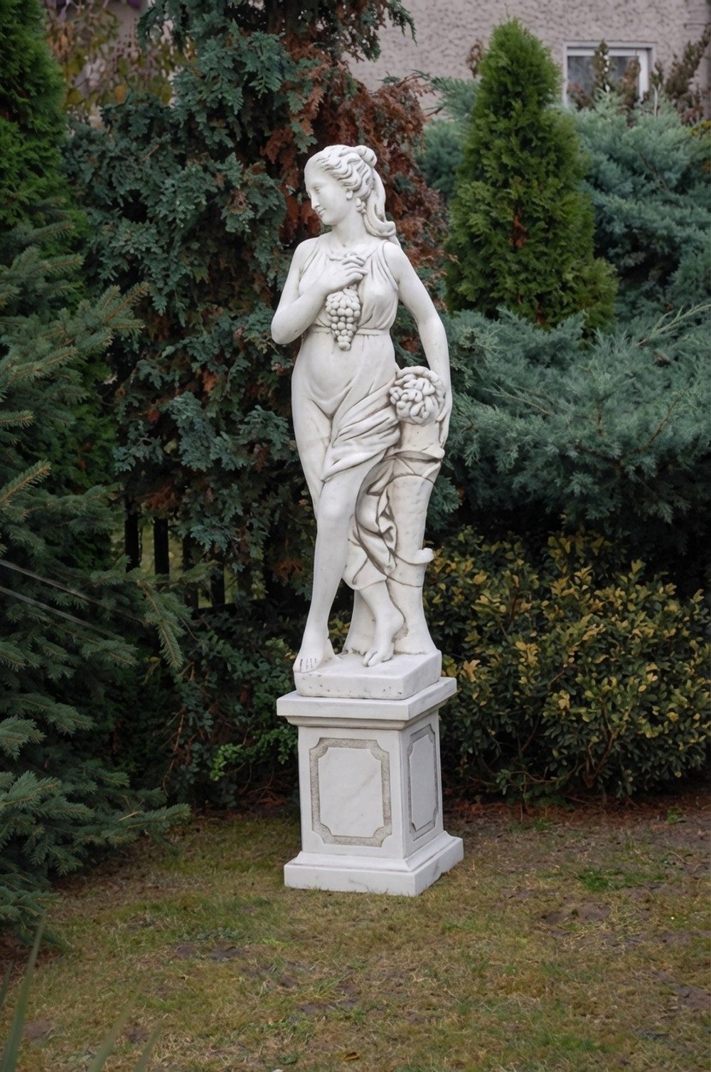 JVmoebel Dekosäule Antik Stil Sockel aus Holz für Figuren und Skulpturen, Made in Europa