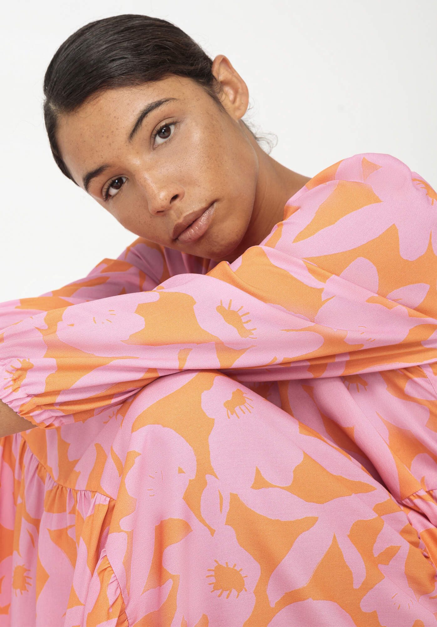 Hessnatur A-Linien-Kleid Relaxed aus reiner LENZING™ günstig online kaufen