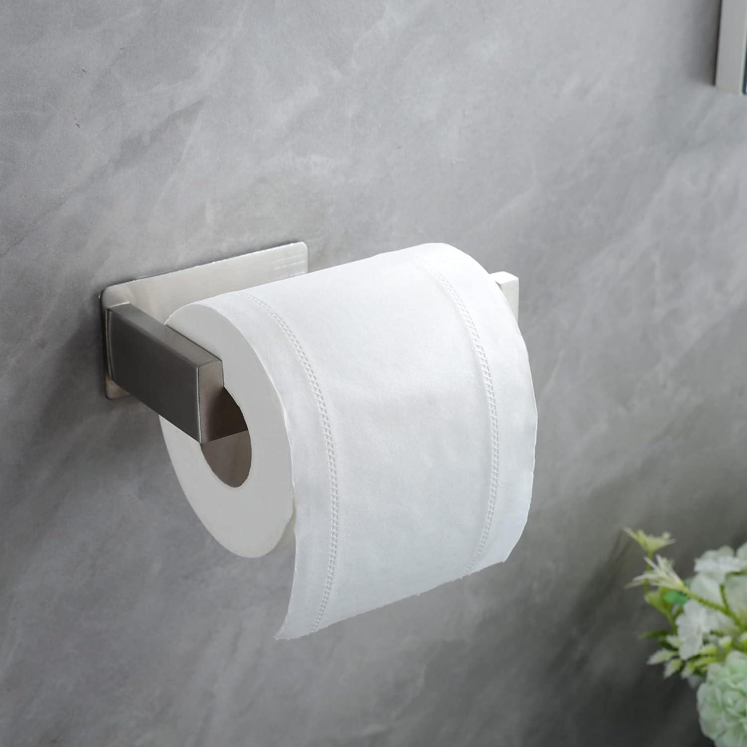 LuxusKollektion Badaccessoire-Set Toilettenpapierhalter ohne Bohren Edelsta günstig online kaufen