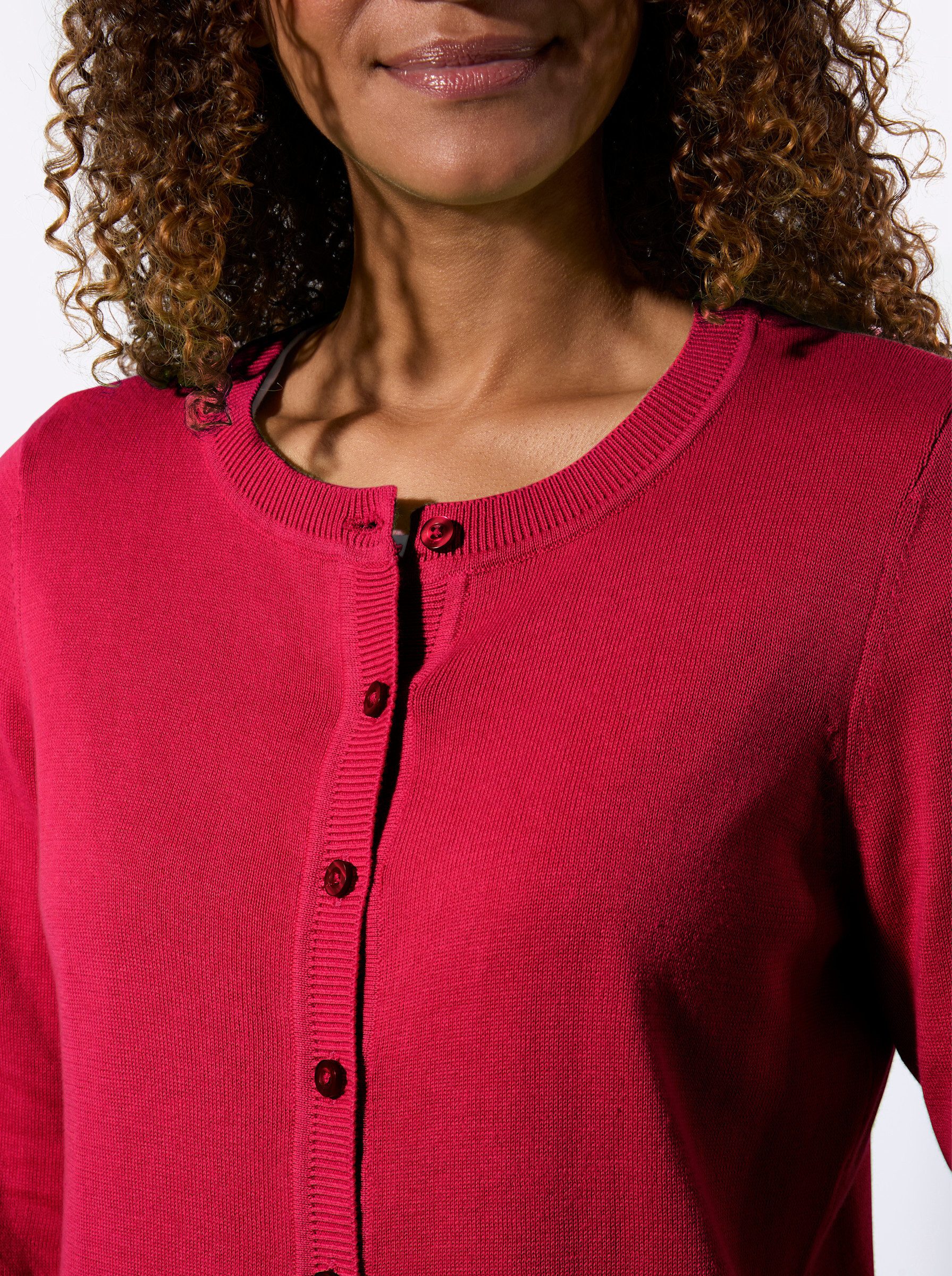 Witt Strickjacke Strickjacke Langarm Jersey