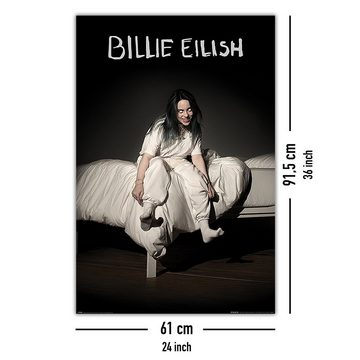 PYRAMID Poster Billie Eilish Poster When We All Fall Asleep Where Do We Go