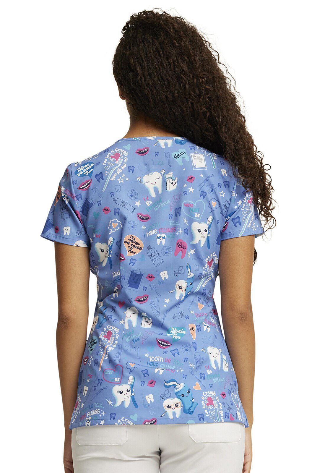 Cherokee Funktionsbluse Bunt bedruckter Damen Kasack "Fillings 4 you" Kasack mit Motiv