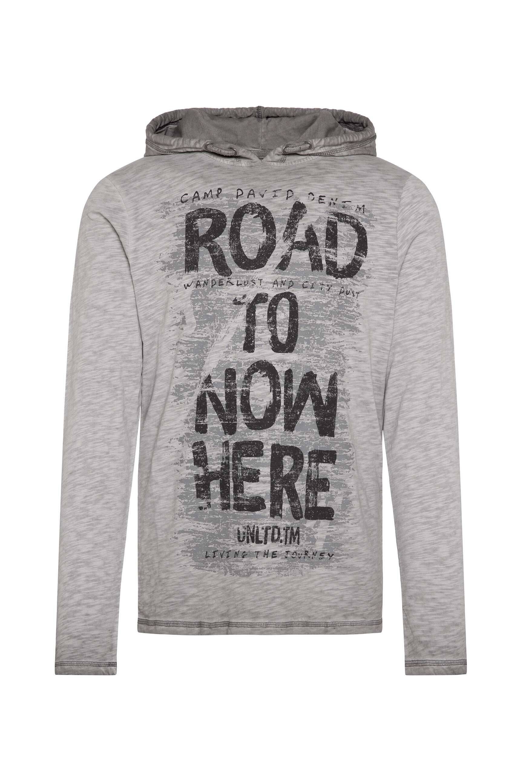 CAMP DAVID Rundhalsshirt aus Baumwolle