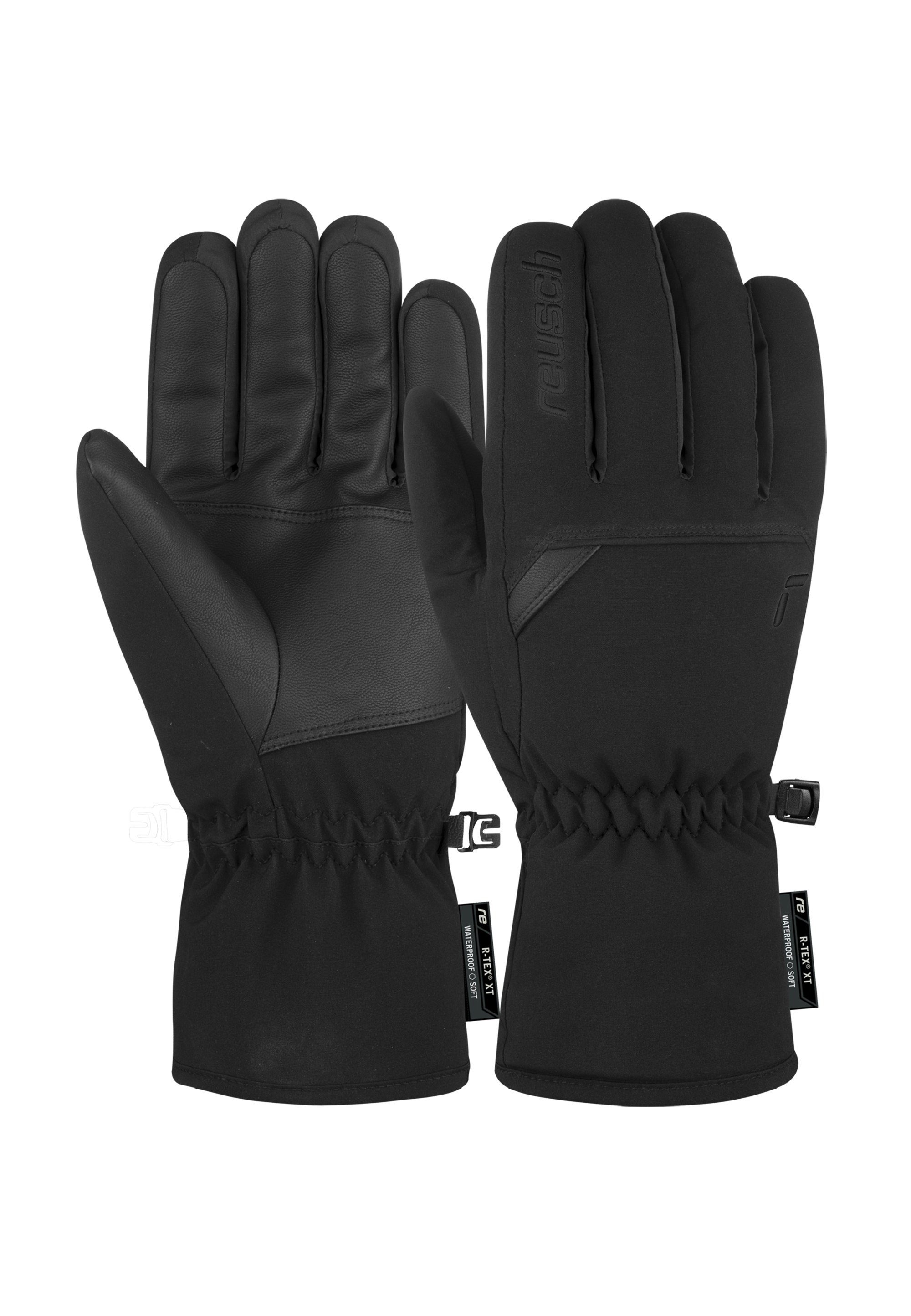 Reusch Skihandschuhe Elon R-TEX® XT in wasserdichter Qualität schwarz