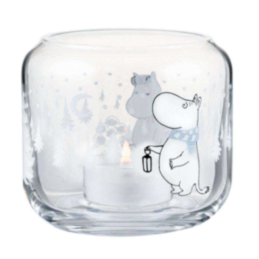 Muurla Kerzenhalter Teelichthalter Mumins Schneefall günstig online kaufen