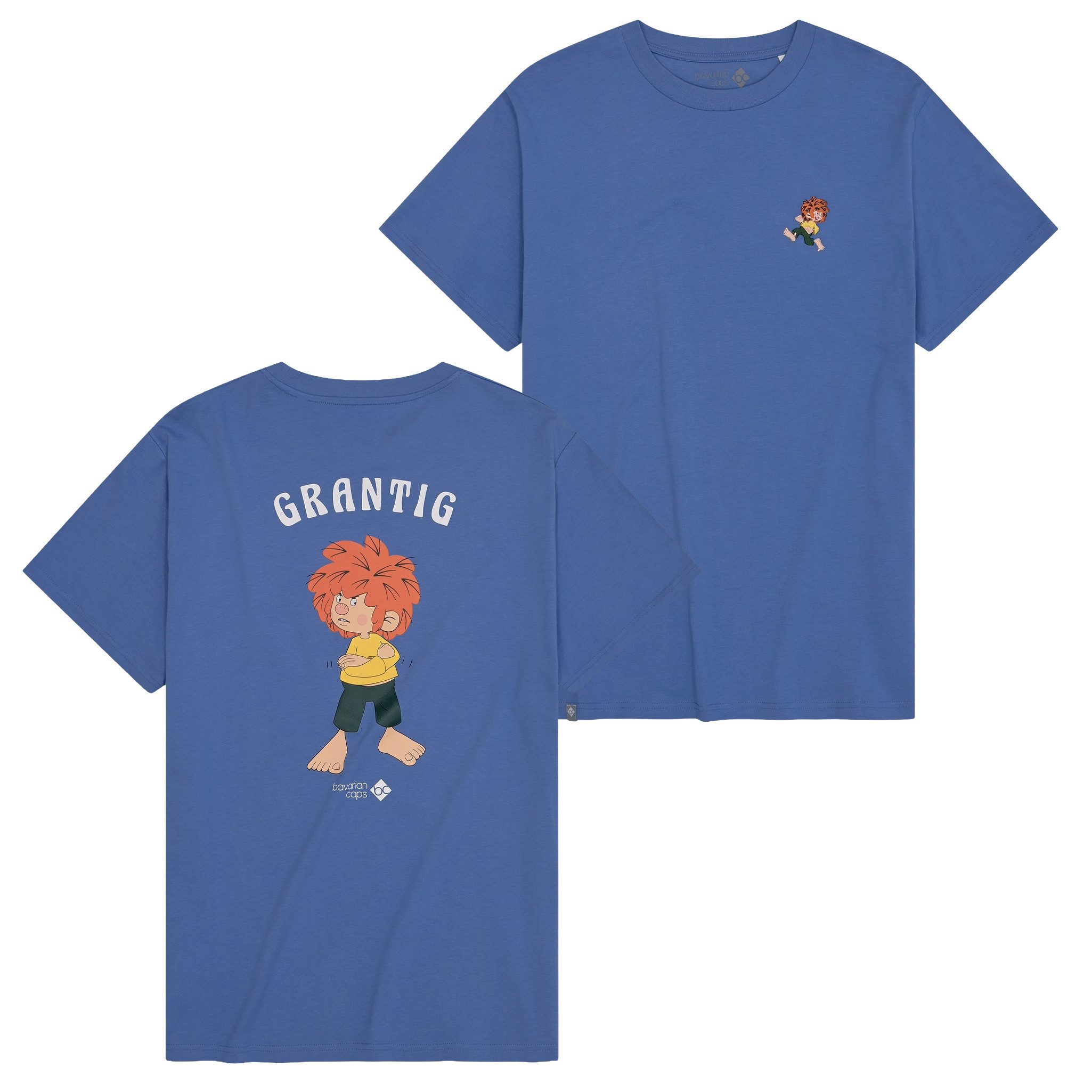 T-Shirt Bavarian Caps T-Shirt "Grantler Klub: Pumuckl" - (Kinder)