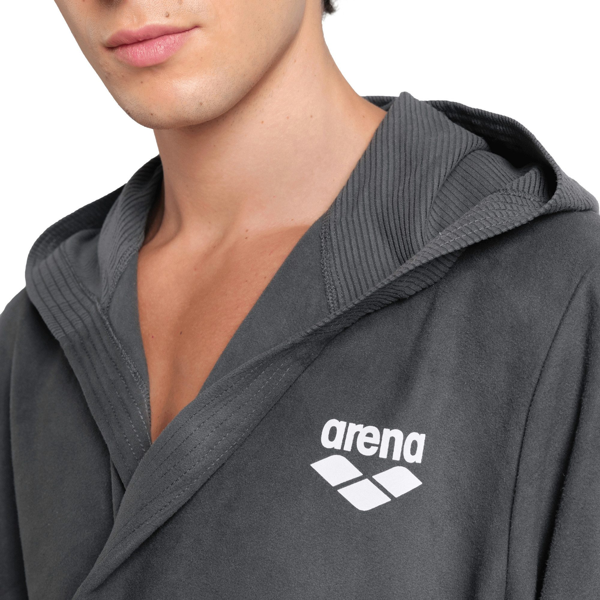 Arena Bademantel Arena Unisex Bademantel Zeal Robe 009032, Standardgröße, Ohne Verschluss