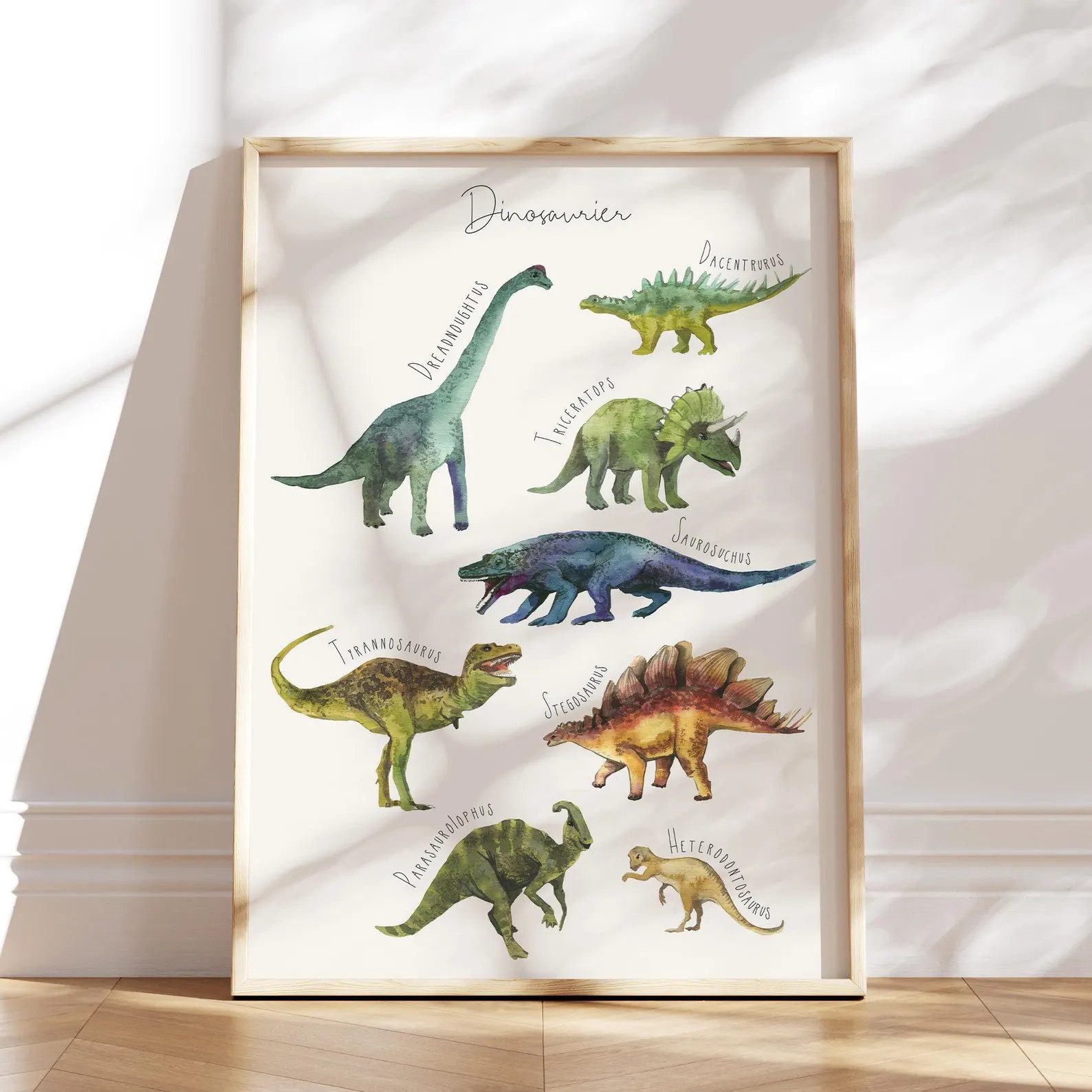 MeinBaby123® Poster Dinosaurier Poster, Dinosaurier Bilder, günstig online kaufen