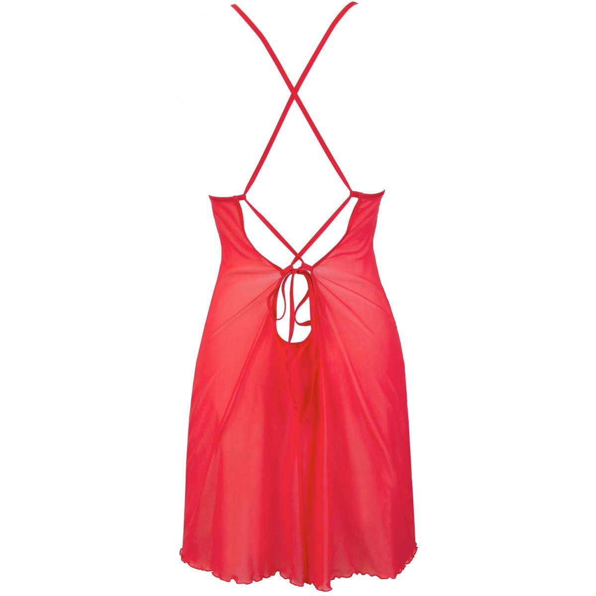 string & V-9559 Axami (L,M,S,XL) Nachthemd - babydoll red