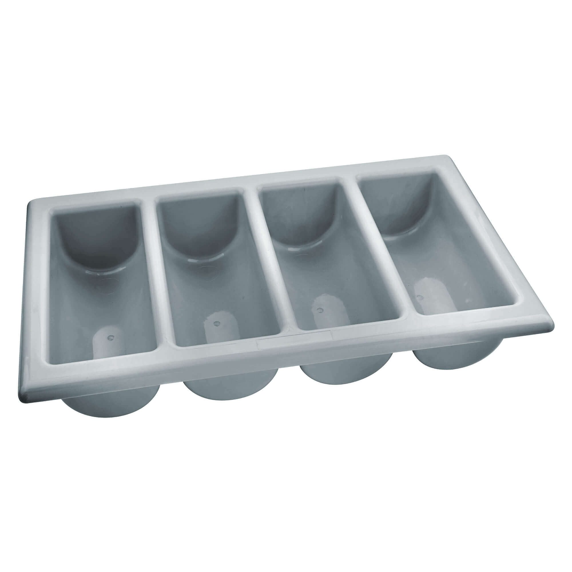 GRÄWE Besteckkasten GRÄWE Besteckkasten leer 4 Fächer Gastronorm 1/1 inkl. Deckel stapelba