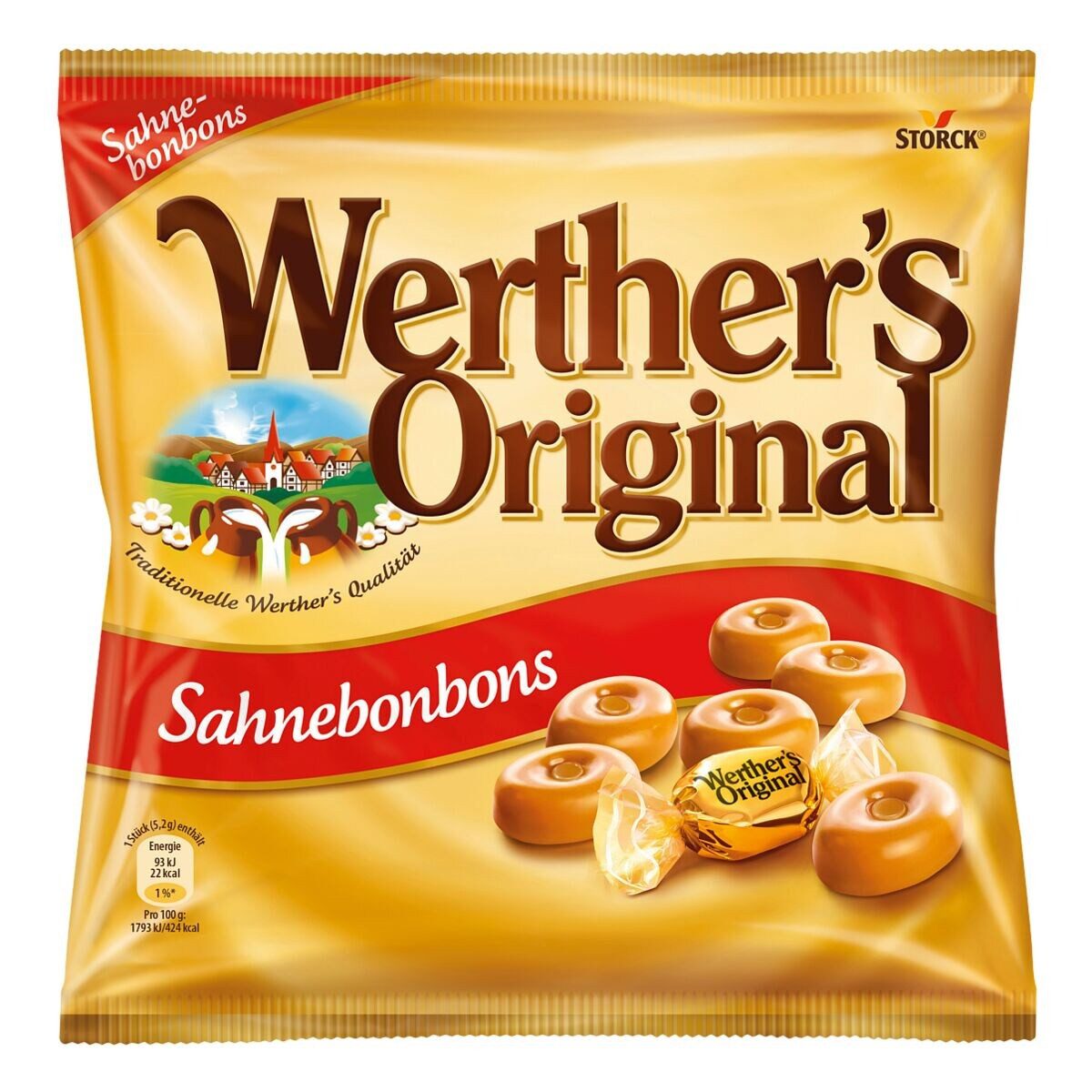 STORCK Süßigkeit Werther’s Original, Sahnebonbons, 245 g
