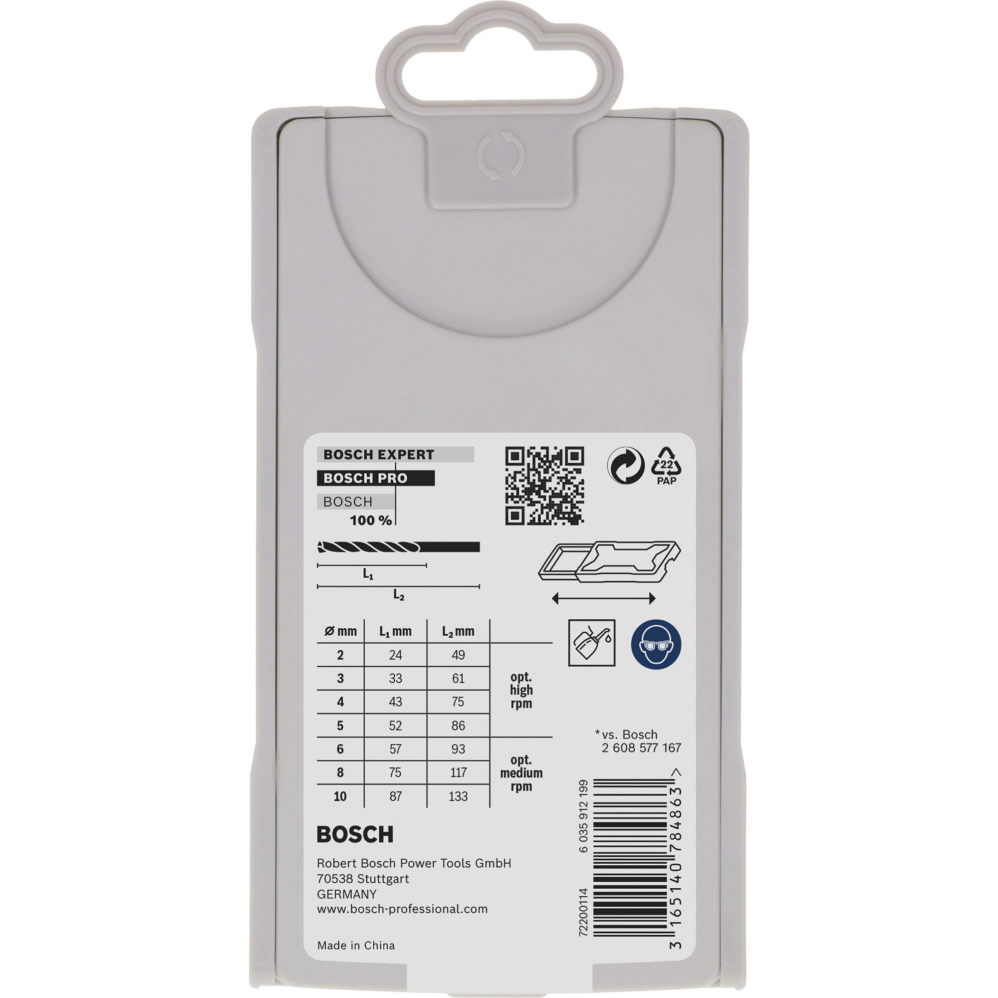Thumbnail - Bosch Professional Bohrer- und Bitset Bosch Professional Mini X-Line Metallbohrer-Set