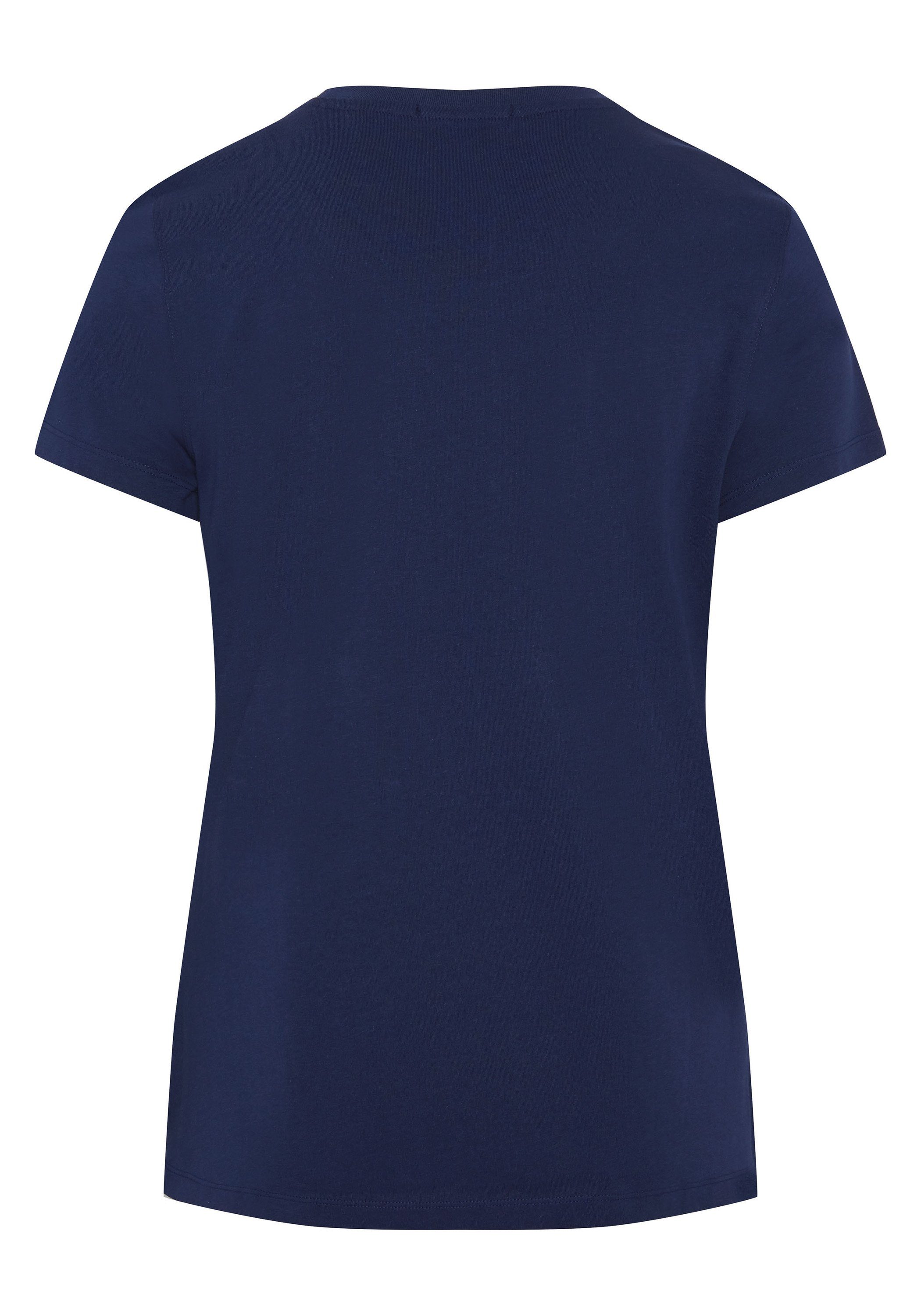Chiemsee Print-Shirt T-Shirt Blue Medieval 1 Schriftzug 19-3933 mit