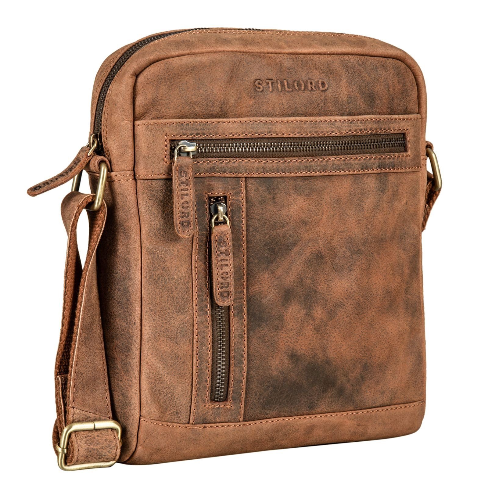 STILORD Schultertasche "Vince" Echtleder Umhängetasche Herren günstig online kaufen