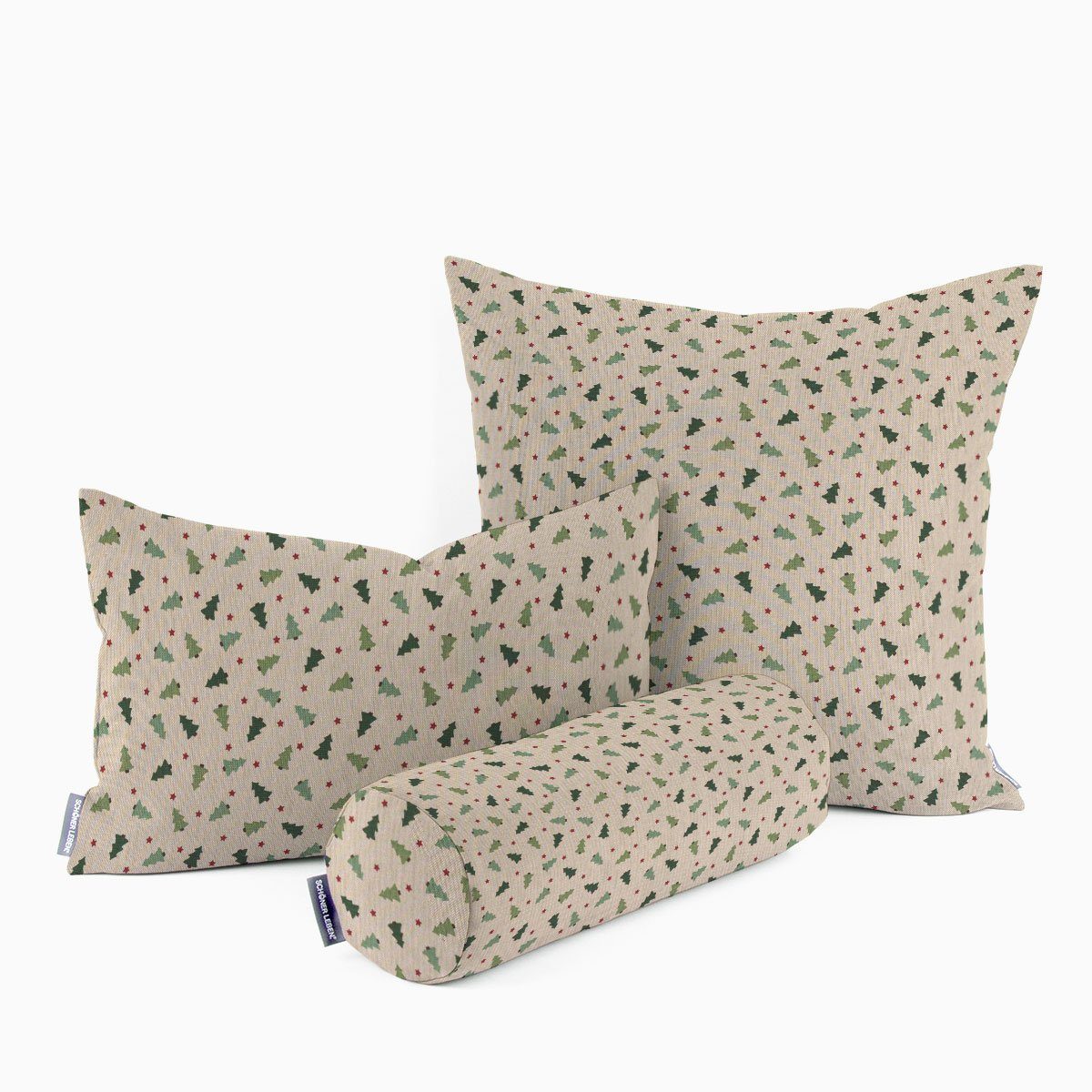 SCHÖNER LEBEN. Dekokissen Kissenhülle XMAS Tree Weihnachtsbaum div. Größen günstig online kaufen