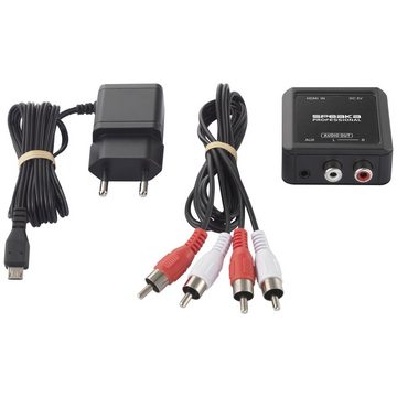 SpeaKa Professional SpeaKa Professional Audio Konverter [HDMI - Cinch] Audio-Adapter