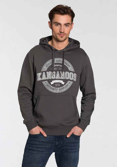 KangaROOS Kapuzensweatshirt »Hoodie mit Front Logo Print«