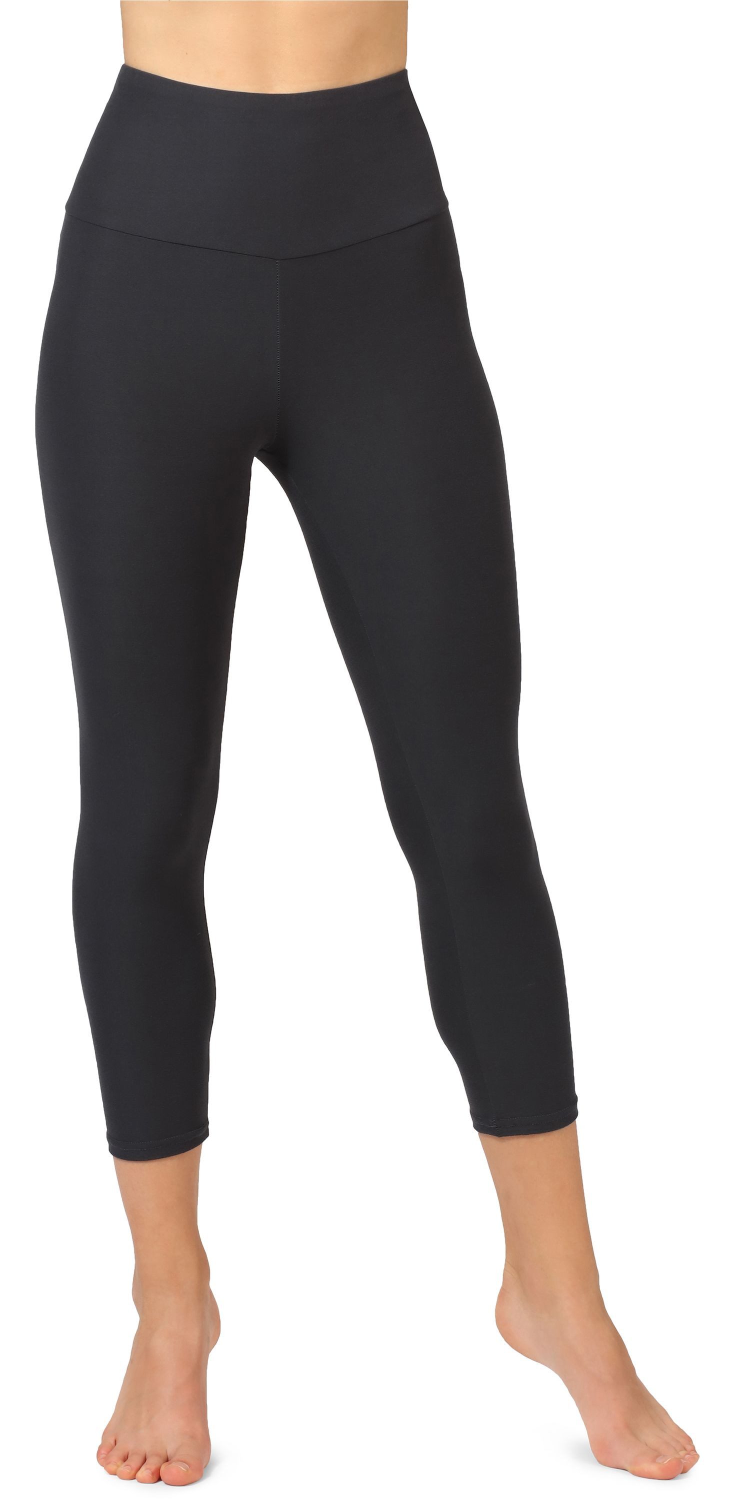 Merry Style Leggings Damen 3/4 Capri Leggings MS10-302 (1-tlg) elastischer Bund