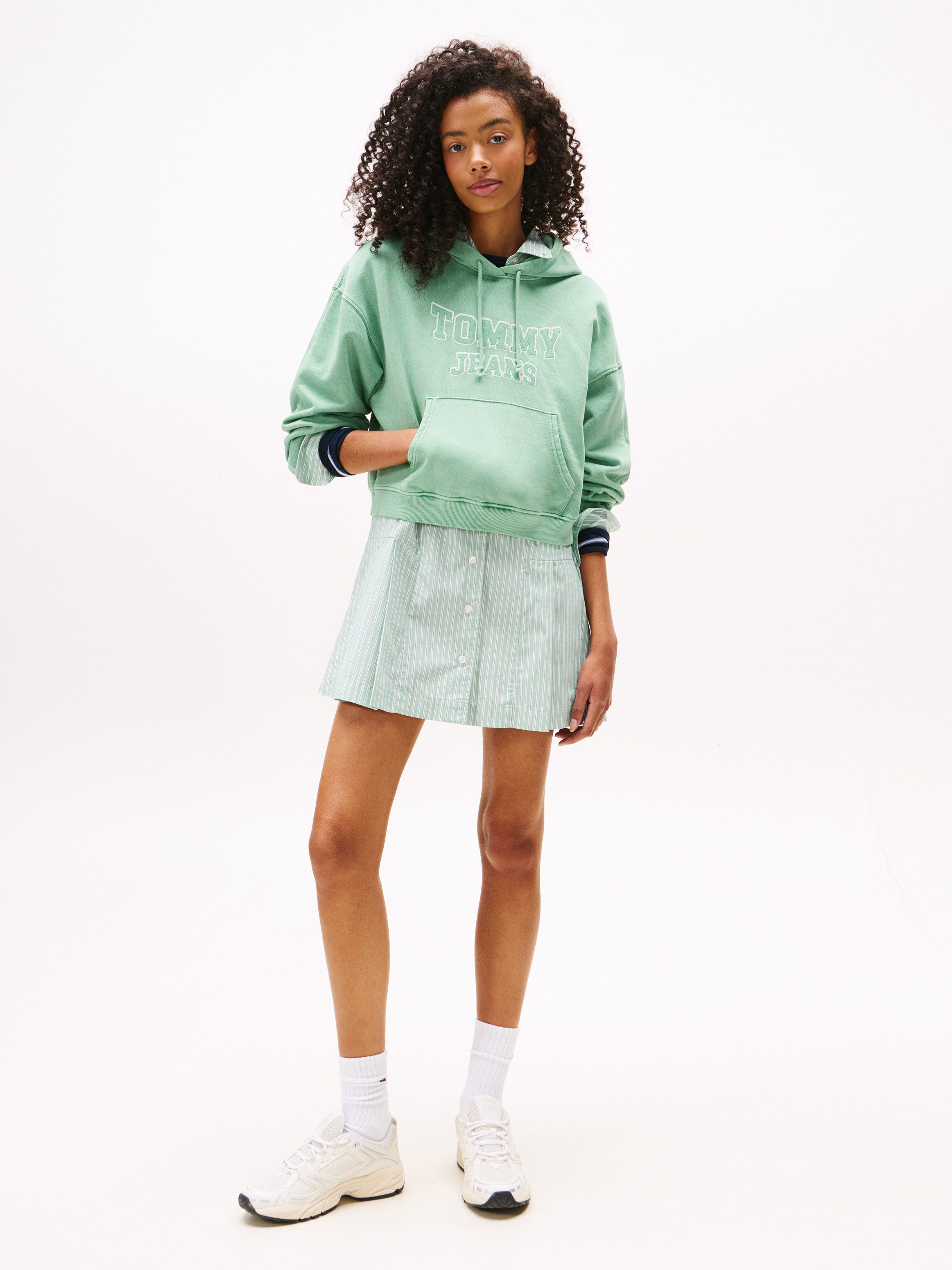 Tommy Jeans Kapuzensweatshirt TJW BXY CRP VARSITY HOODIE
