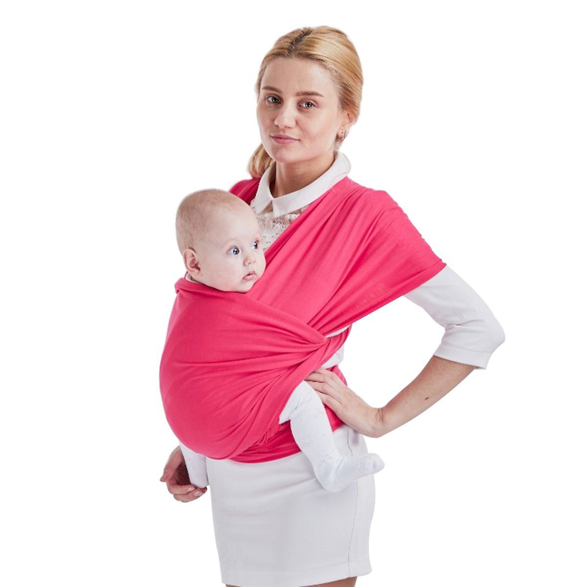 Tragetuch Babytragetuch Kindertragetuch Baby Neugeborene Babytrage Sling 58x530