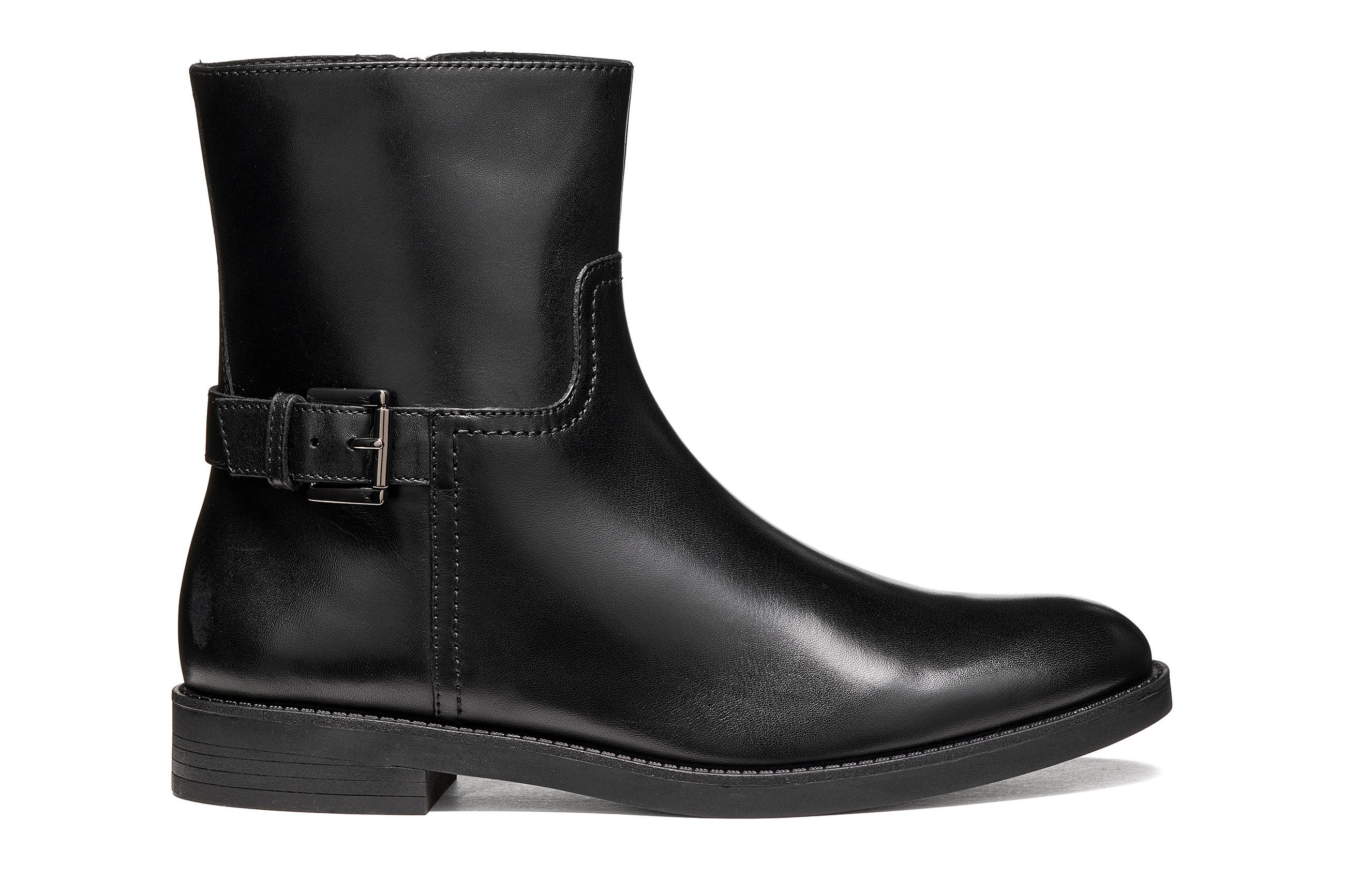 Geox Geox Damen Stiefelette - D6811F-00043/C9999 in schwarz Stiefelette