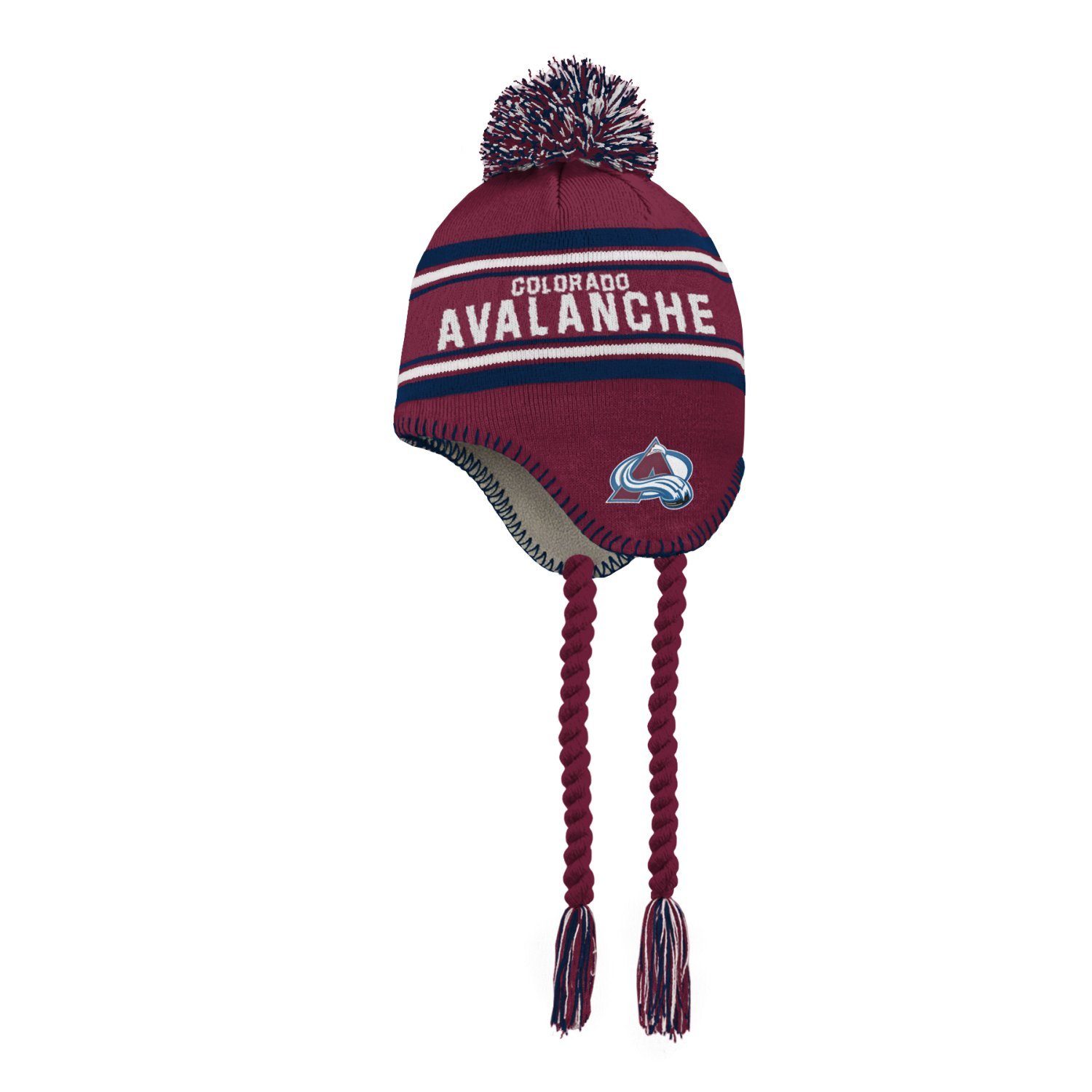 Beanie JACQUARD NHL Bommel TASSEL Outerstuff Baseball Cap