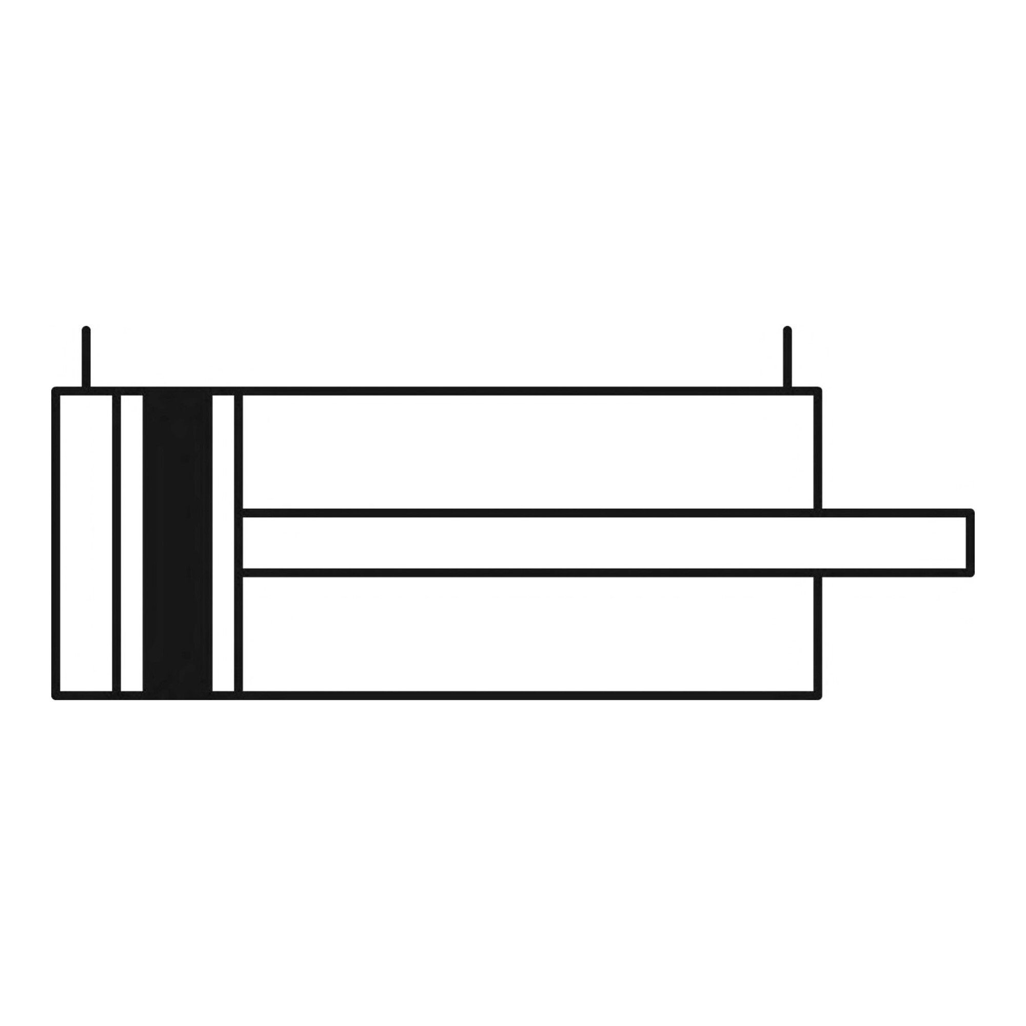 RIEGLER Zylinder Riegler Kompaktzylinder, doppeltwirkend, AG, K-Ã˜ 20, Hub 25, M5, ISO2
