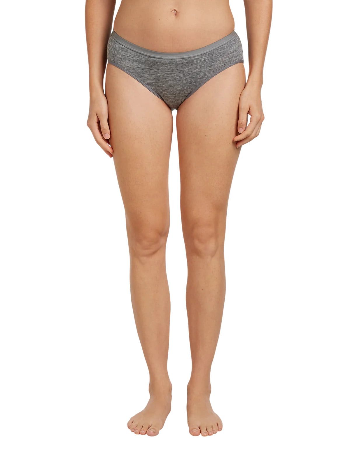 Icebreaker Slip Unterwäsche Siren Hipkini (Merinowolle) grau Damen