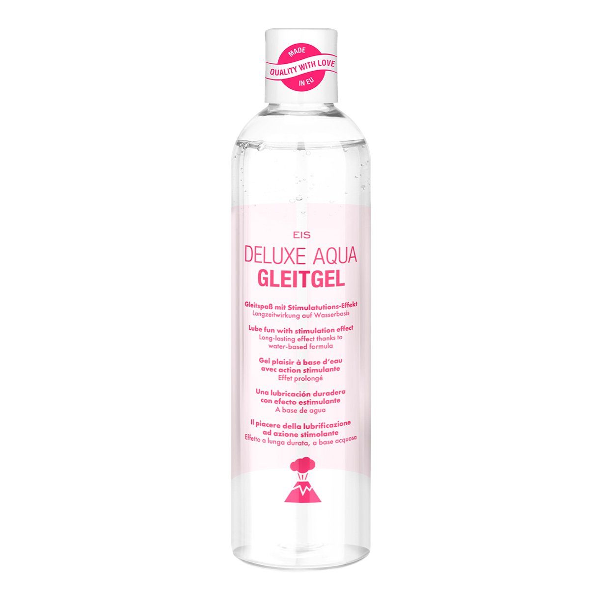 Stimulationsgel EIS Deluxe Aqua Gleitgel, 300ml, wasserbasiert, Stimulationseffekt