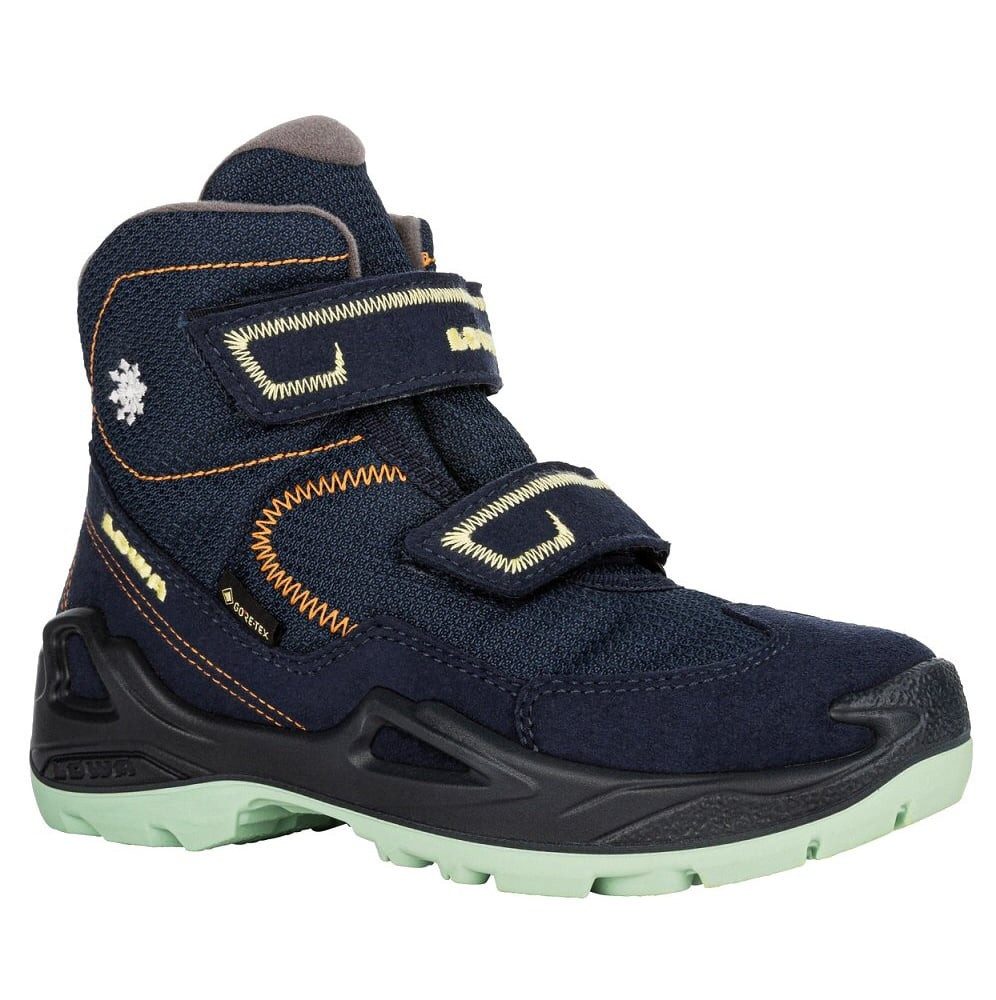 Lowa Winterschuhe Milo GTX (wasserdicht) navyblau Kinder Wanderschuh