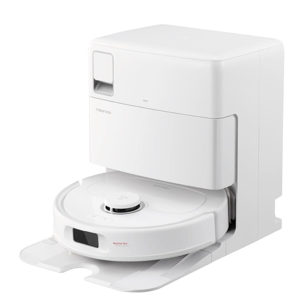 Roborock Saug- und Wischroboter Qrevo Plus White mit Wasseranschluss