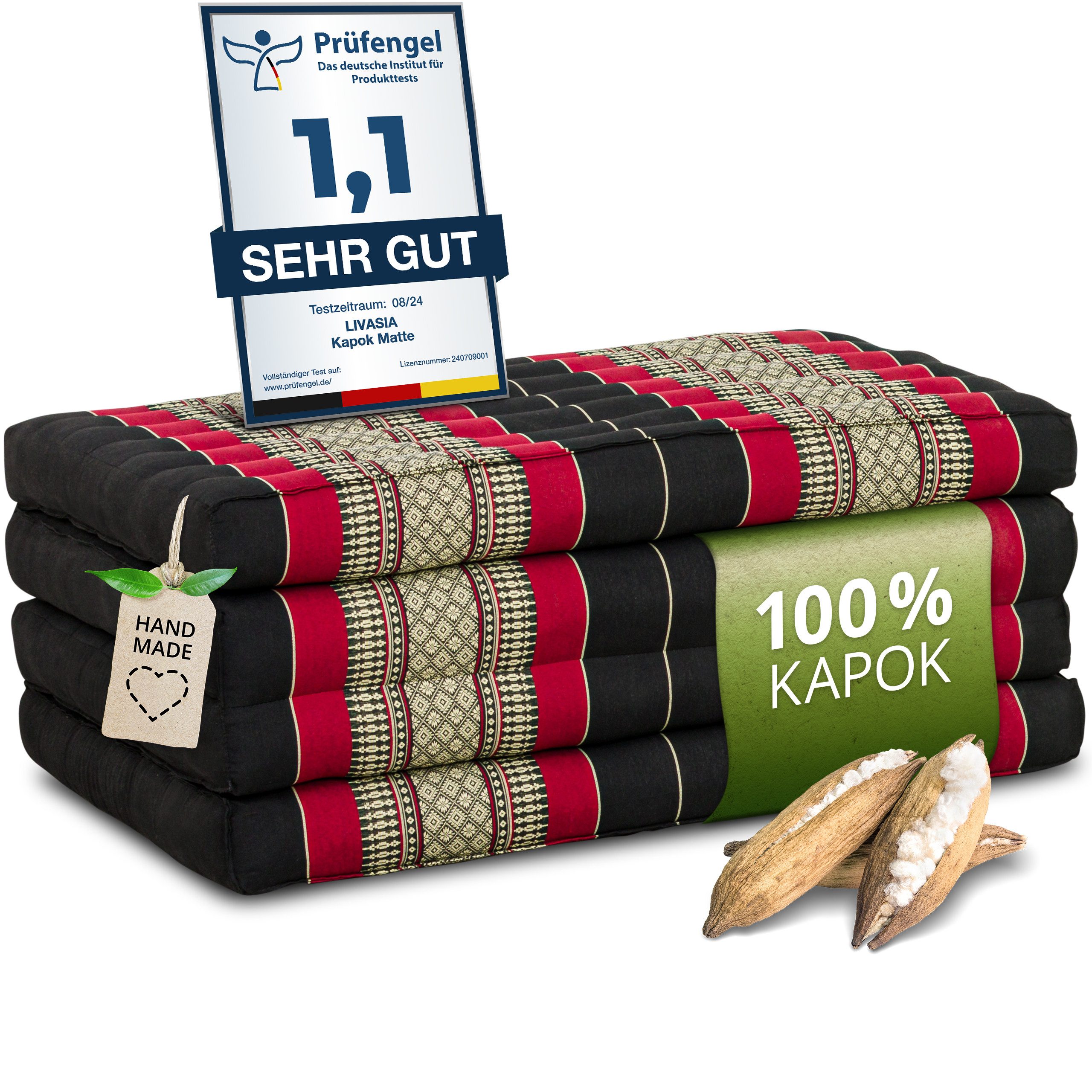 Klappmatratze Klappmatratze 80 cm Classic vegan und günstig online kaufen