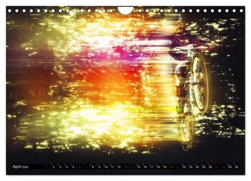 CALVENDO Wandkalender BMX Universum (Wandkalender 2024 DIN A4 quer), CALVENDO Monatskalender