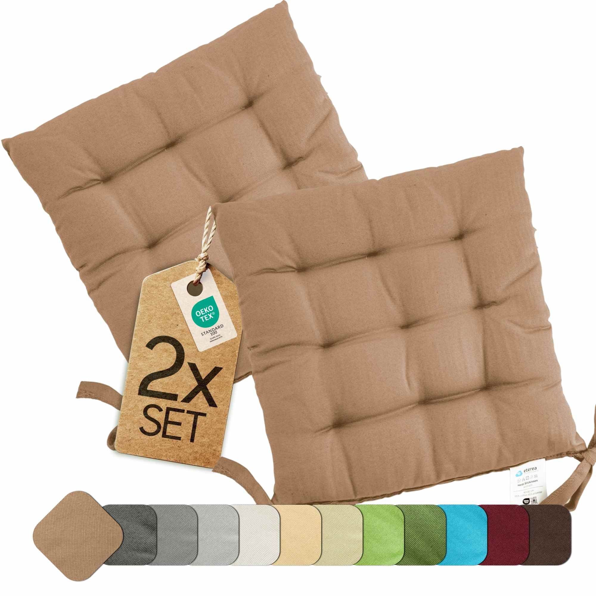 etérea Himmlische Qualität Sitzkissen etérea Sitzkissen Stuhlkissen Basic Auflage und