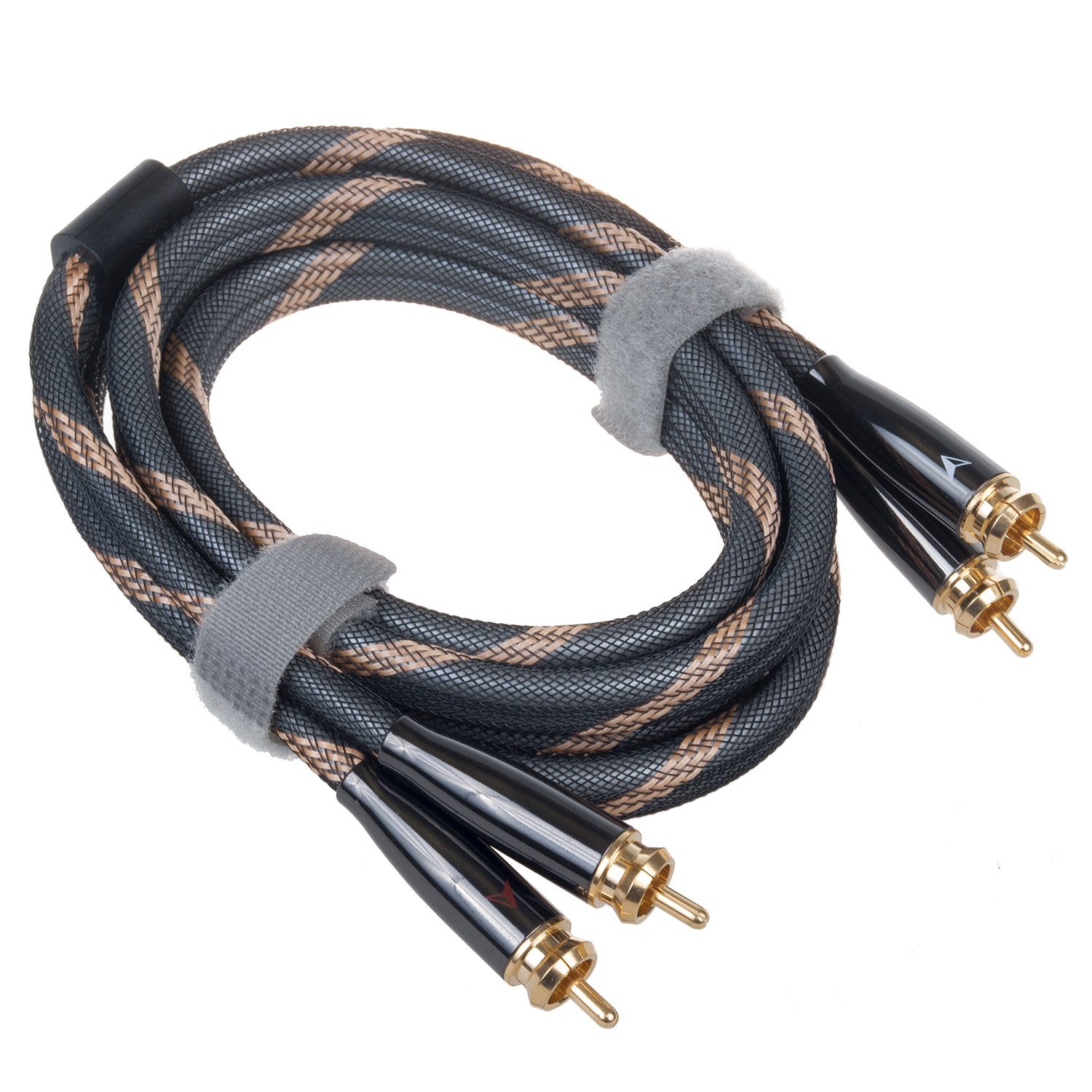 ab-com HQ 2XCINCH 1 Audio-Kabel, Cinch, Cinch (150 cm), Kabel AB HQ 2xCINCH 1,5m Cinch Audio Anschlusskabel