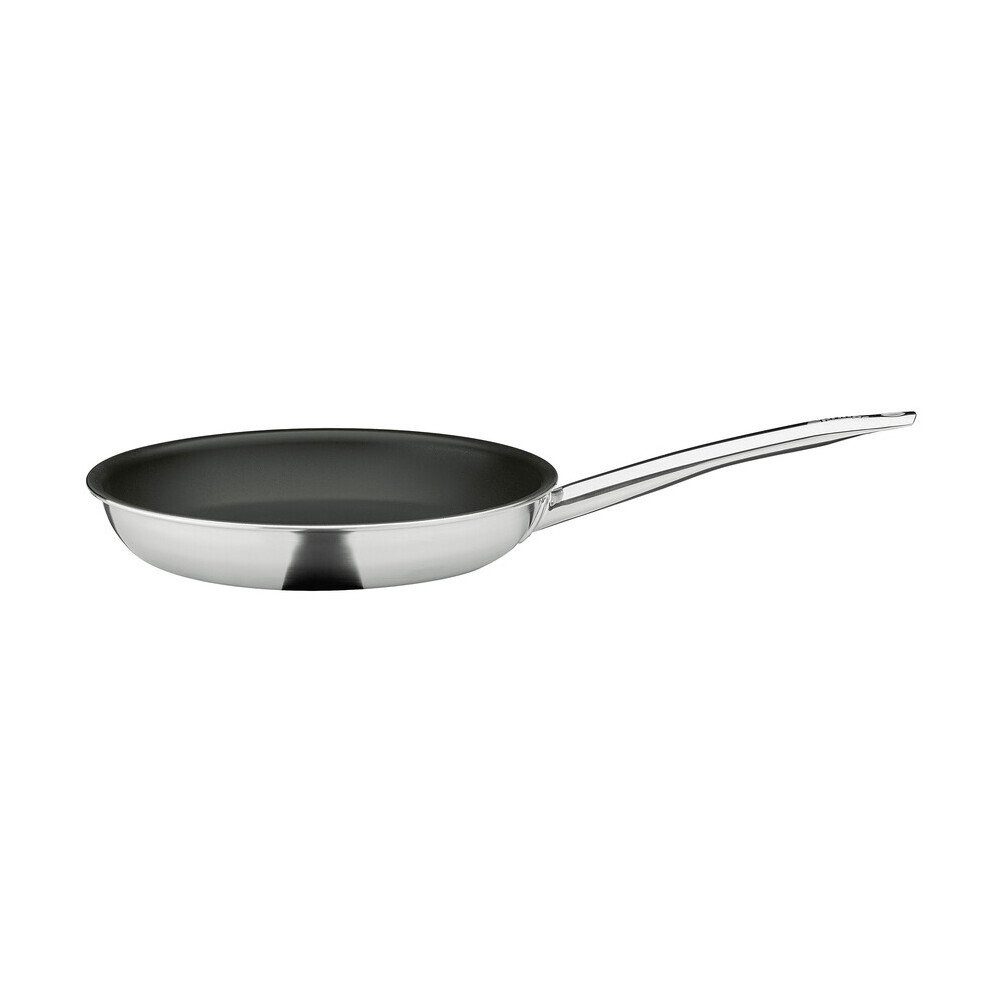 Spring Bratpfanne Bratpfanne 28 cm Brigade Ultimate, Edelstahl mit Aluminiumkern, spülmaschinenfest, Induktion, Antihaft