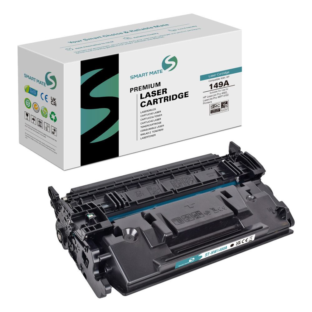 SmartMate Tonerpatrone SmartMate wiederaufbereitete toner HP W1490X, (1-St)