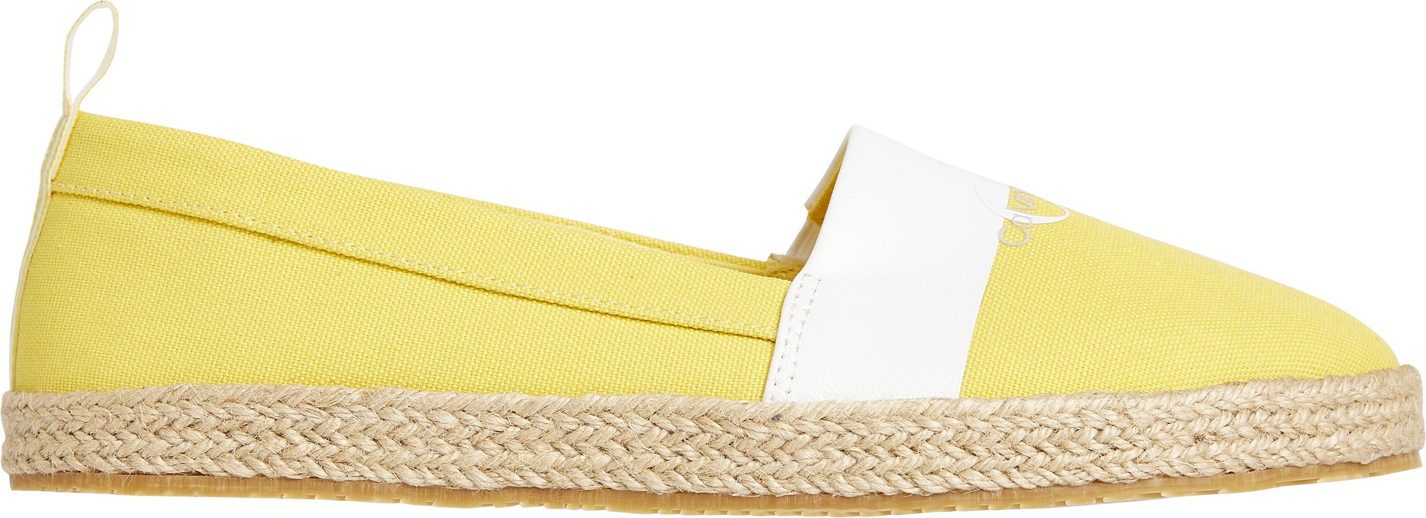 Calvin Klein Jeans ELISE Schlupfen, schmale zum Form gelb 1D Espadrille