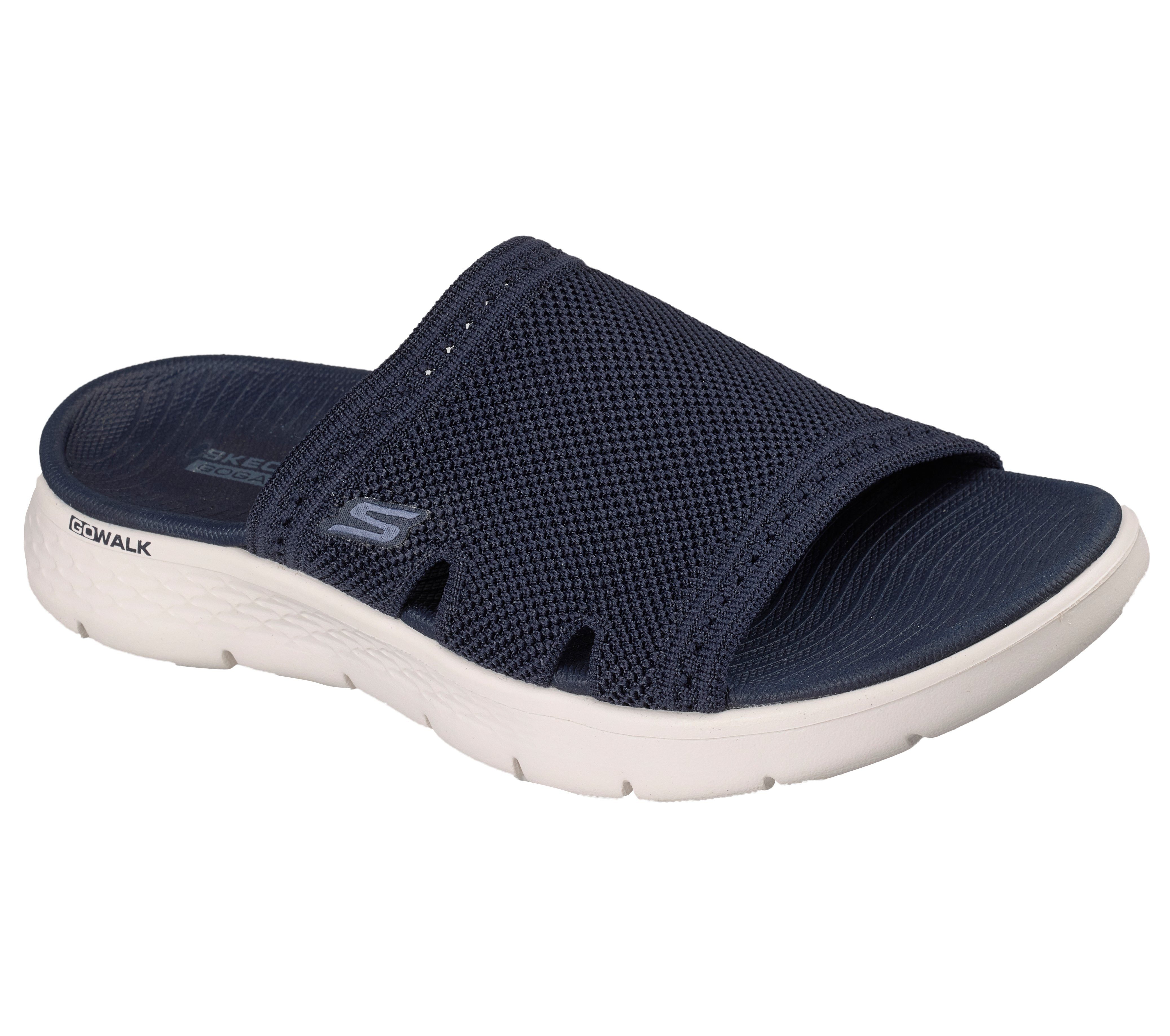 Skechers GO WALK FLEX SANDAL- Pantolette Sommerschuh, Strandschuh, Urlaubsschuh, Sandale mit Komfortfußbett
