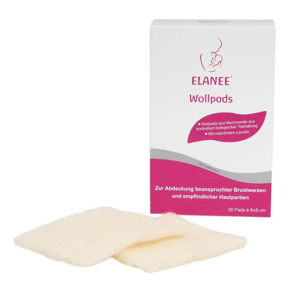 ELANEE BH-Stilleinlagen Wollpads 20 Stück