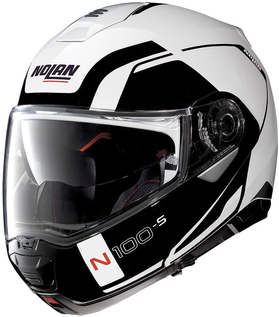 NOLAN Motorradhelm N100-5 Consistency N-Com Helm, vorbereitet für Kommunikationssystem,integriertes Sonnenvisier