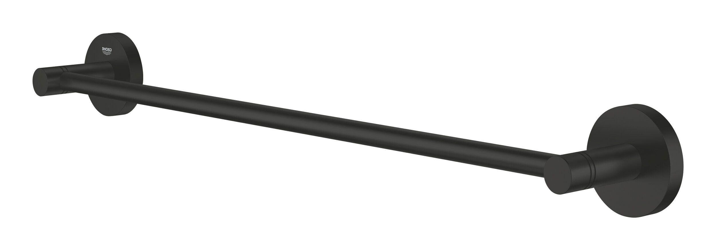Grohe Handtuchhalter Start, Badetuchhalter 450 mm - Mattschwarz